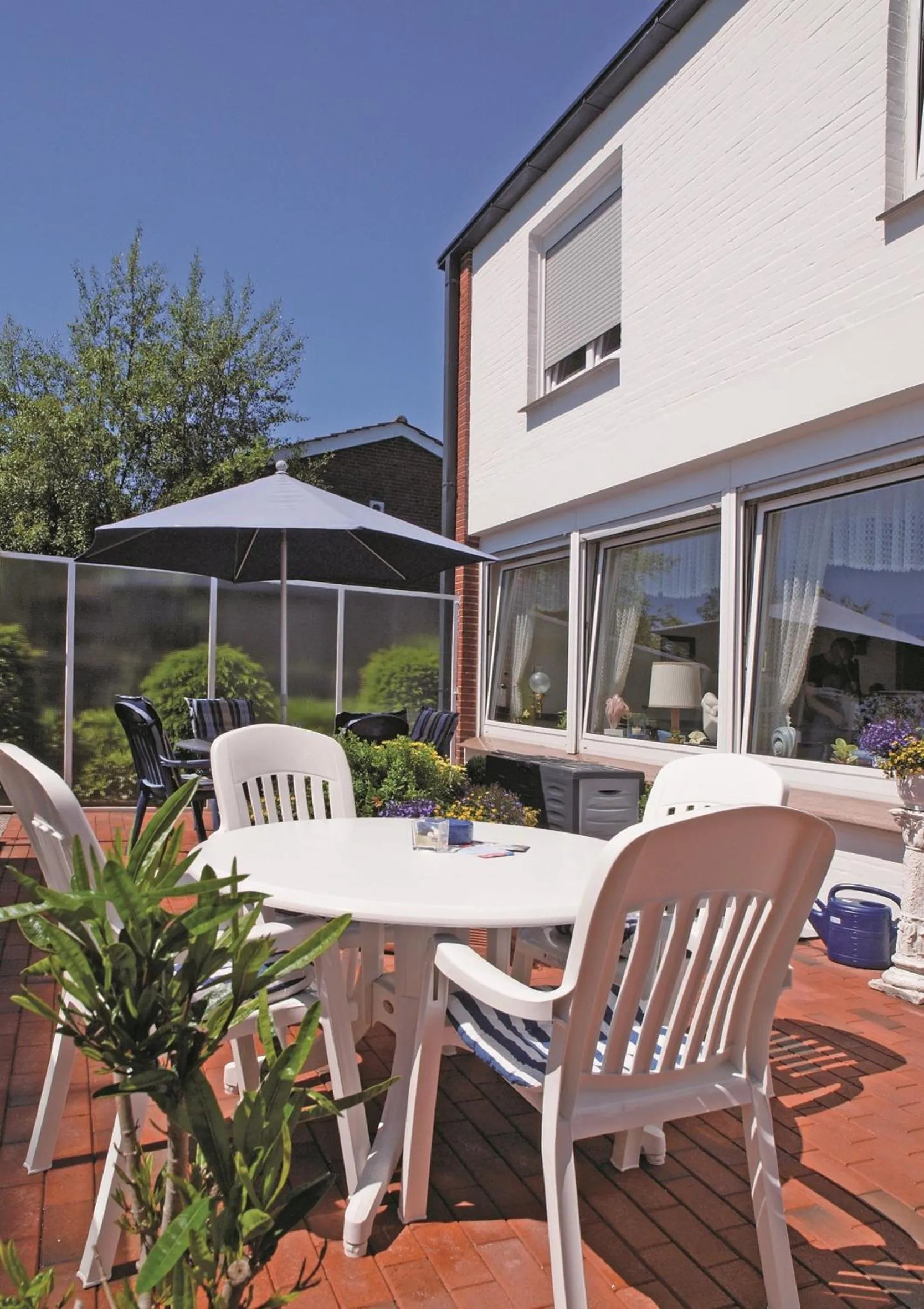 Balcony/Terrace in Haus Thorwarth - Hotel garni