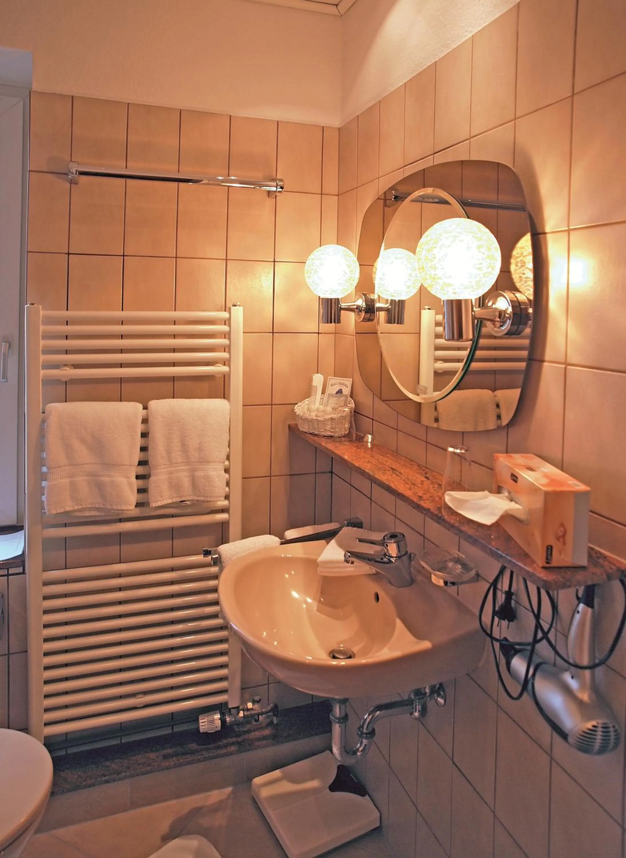 Bathroom in Haus Thorwarth - Hotel garni