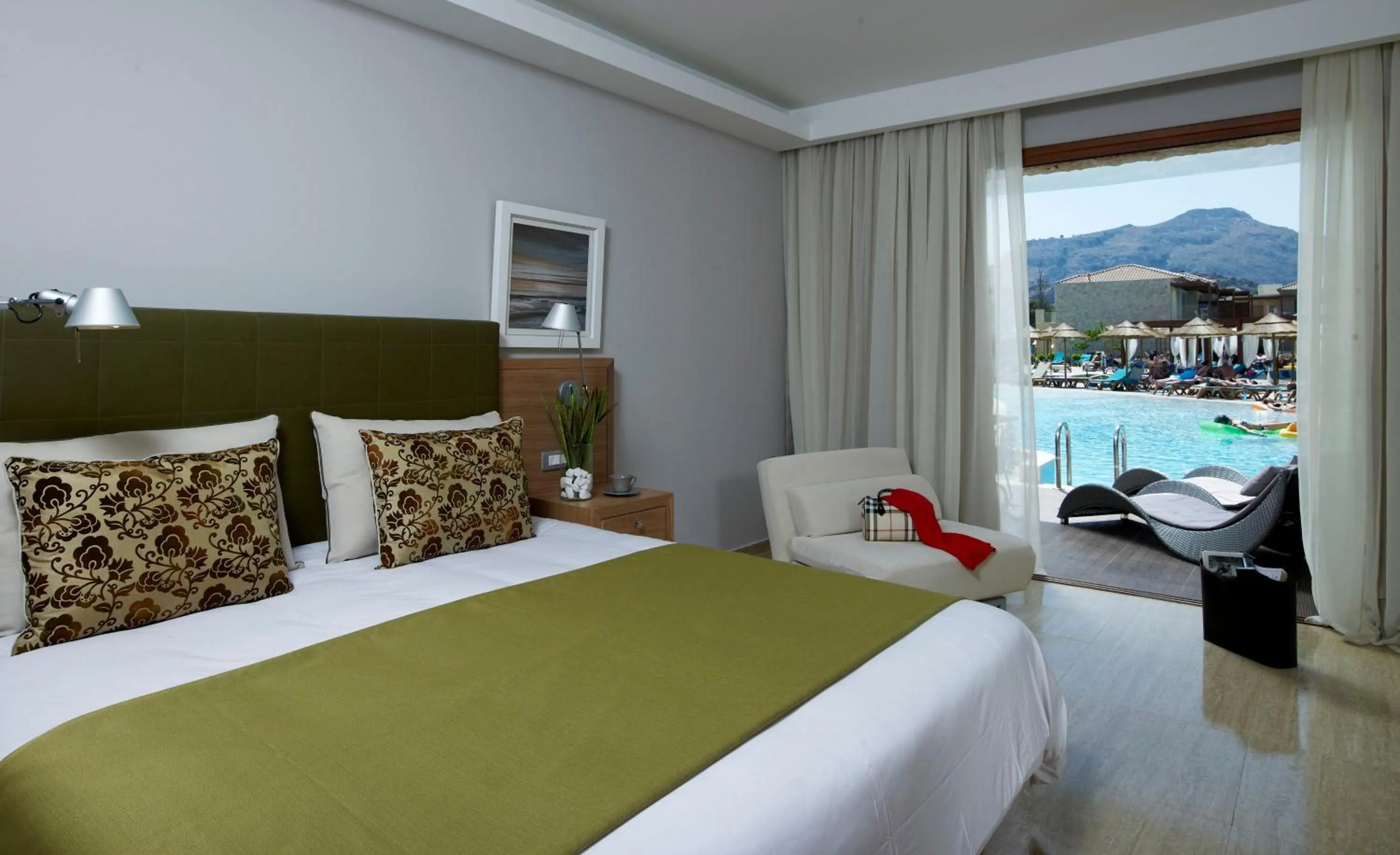 Bed in Atlantica Holiday Village Rhodes