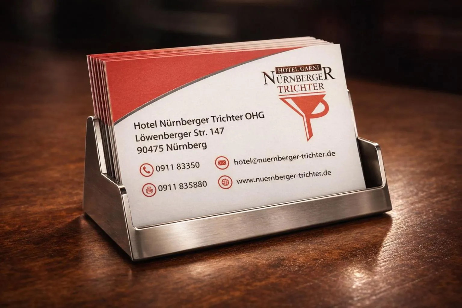 Property building in Nürnberger Trichter Family-Business Hotel Garni