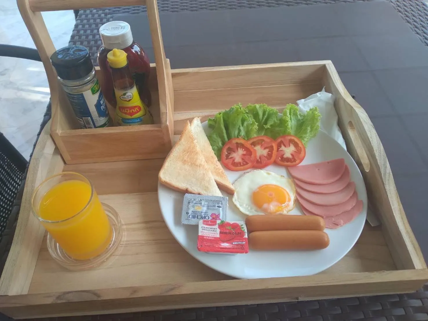 Breakfast in Park Villa Chaiyaphume