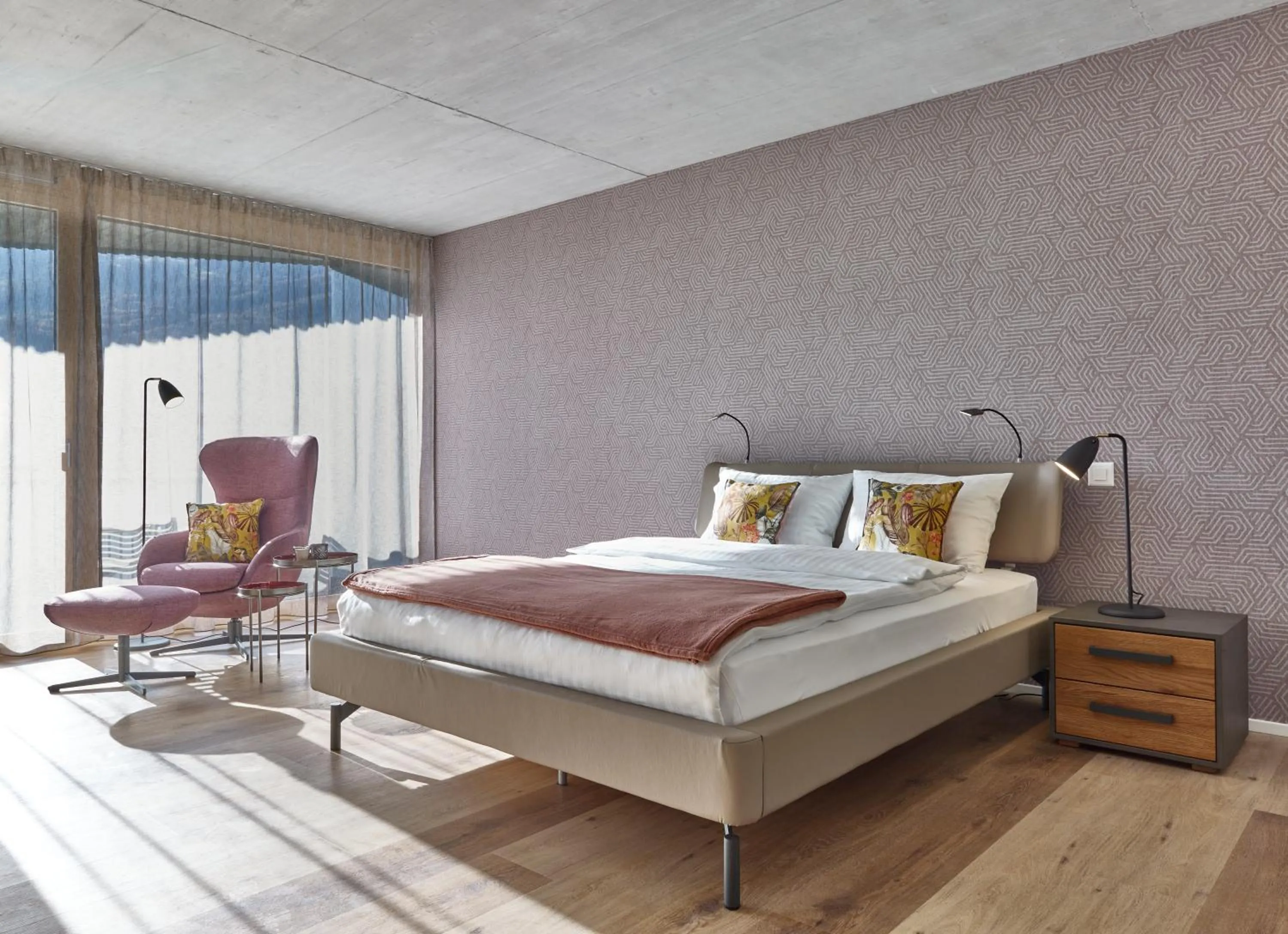 Bed in BoHo by Maier - kontaktloser Check-In