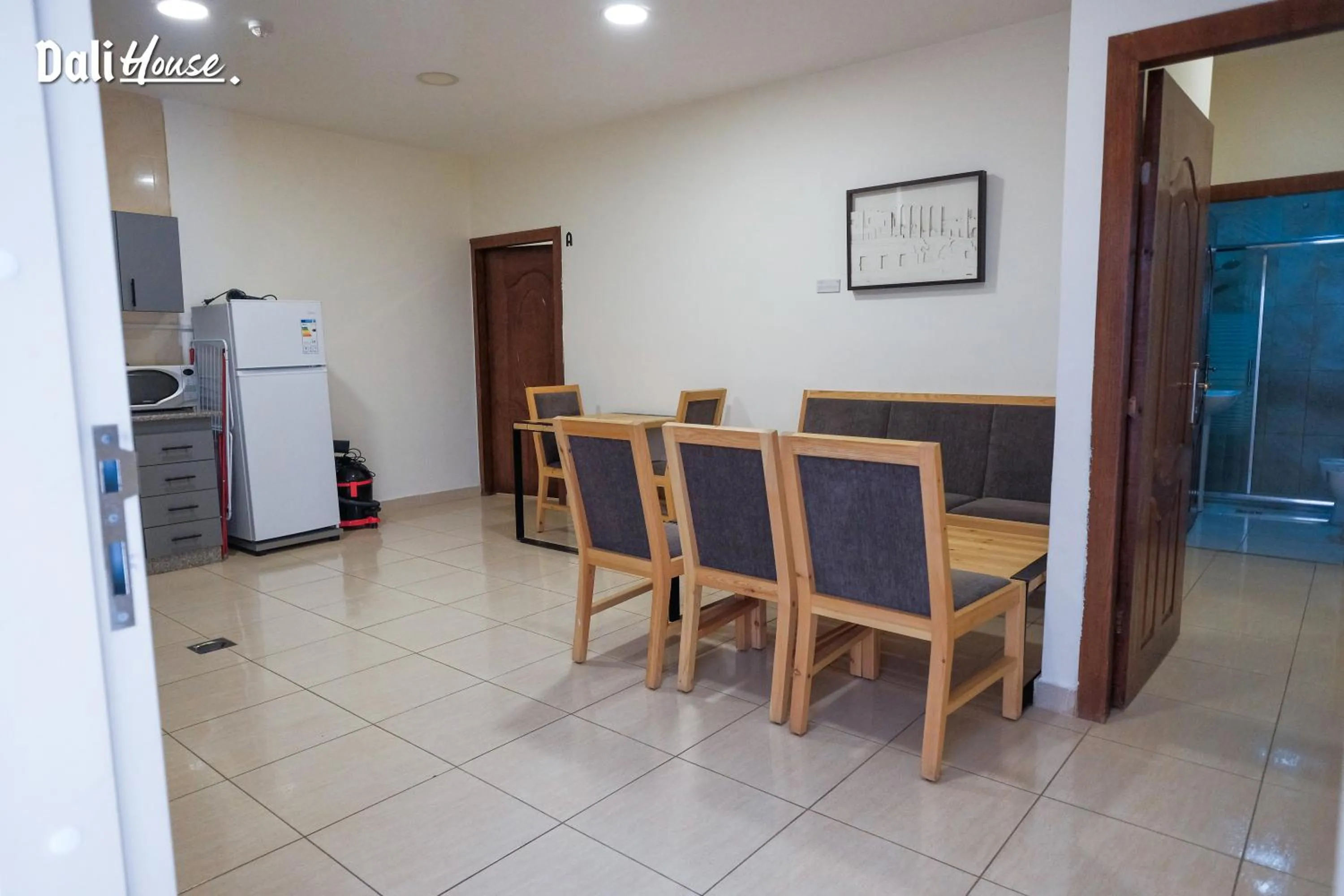 Living room in Dali House