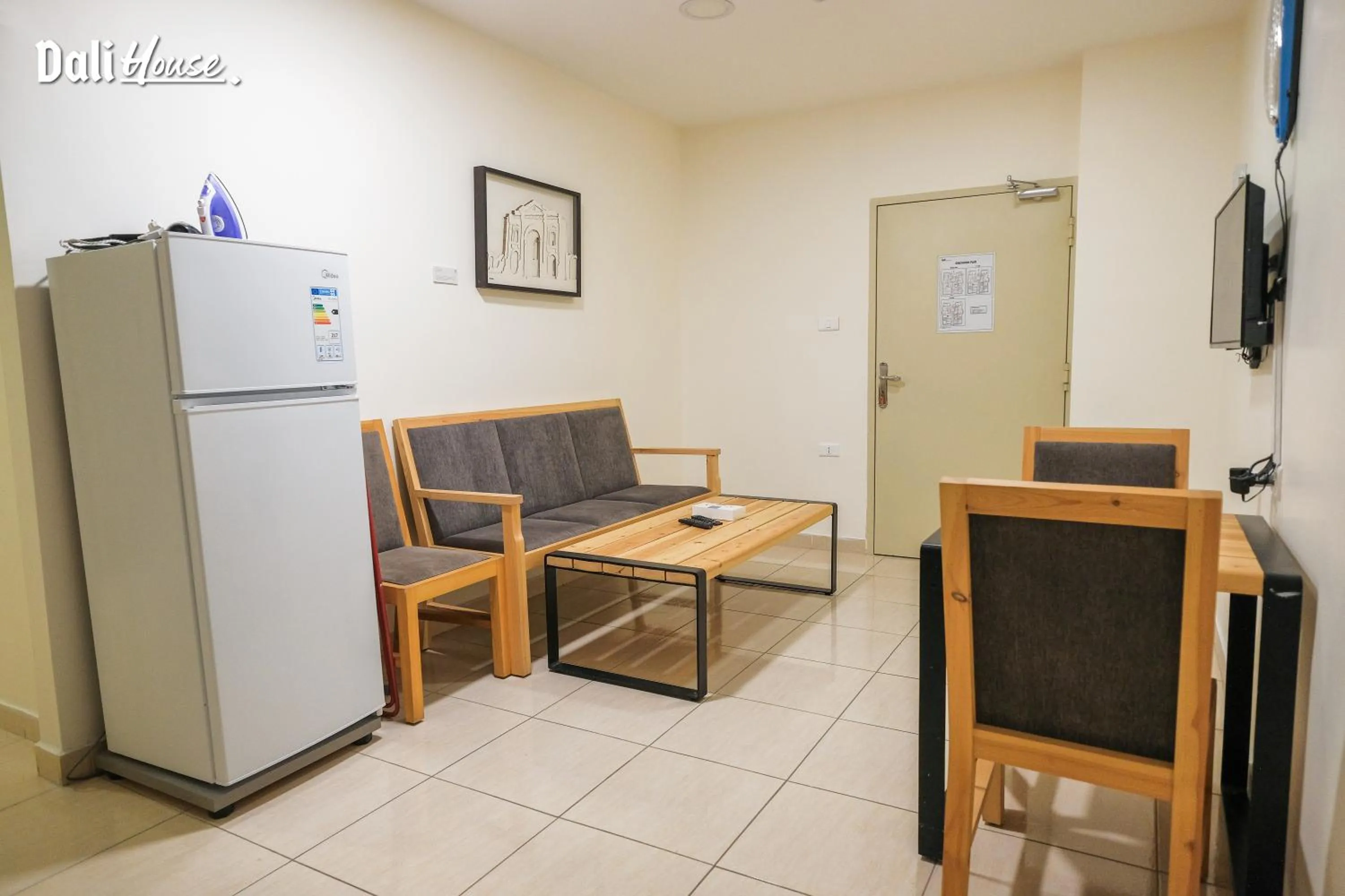 Living room in Dali House