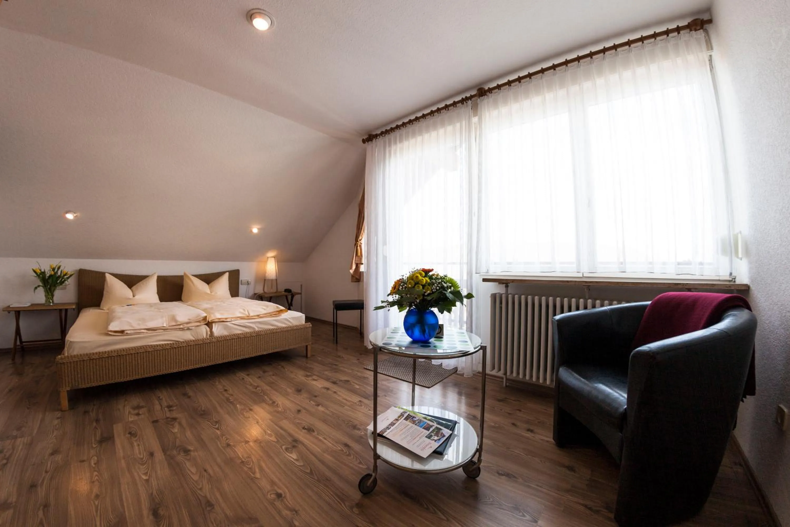 Bed in Hotel Neuenfels