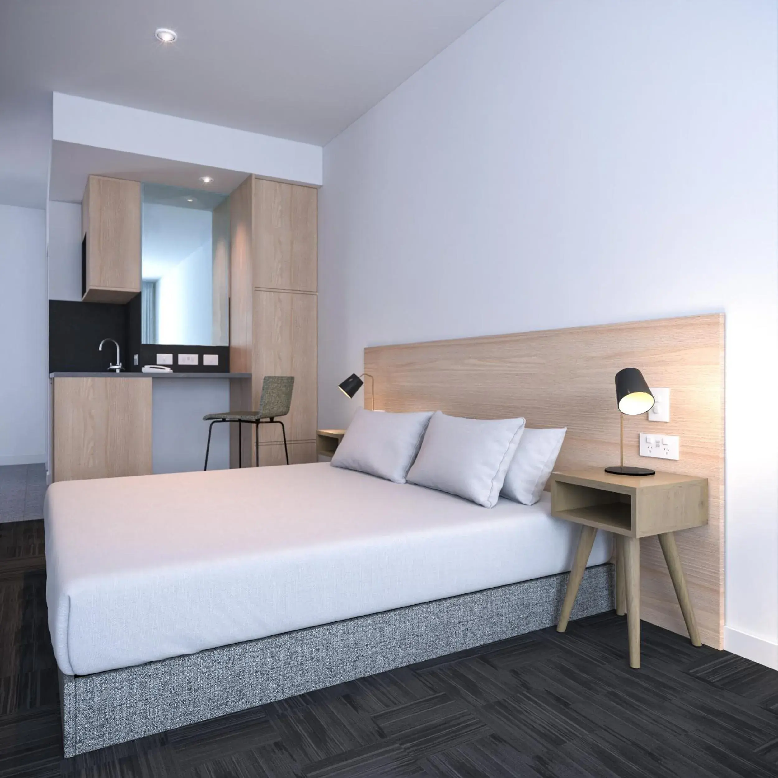 Standard Queen Room with Balcony - No Housekeeping in Toms Court Hotel Standard Queen Room with Balcony - No Housekeeping in Toms Court Hotel