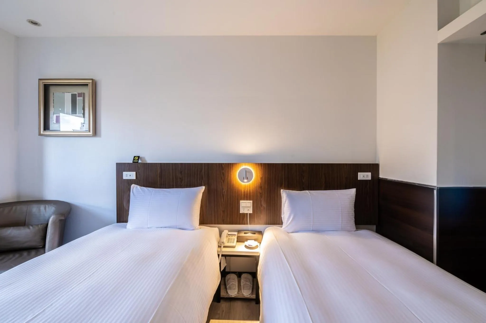 Bed in Hub Hotel - Songshan Airport Branch