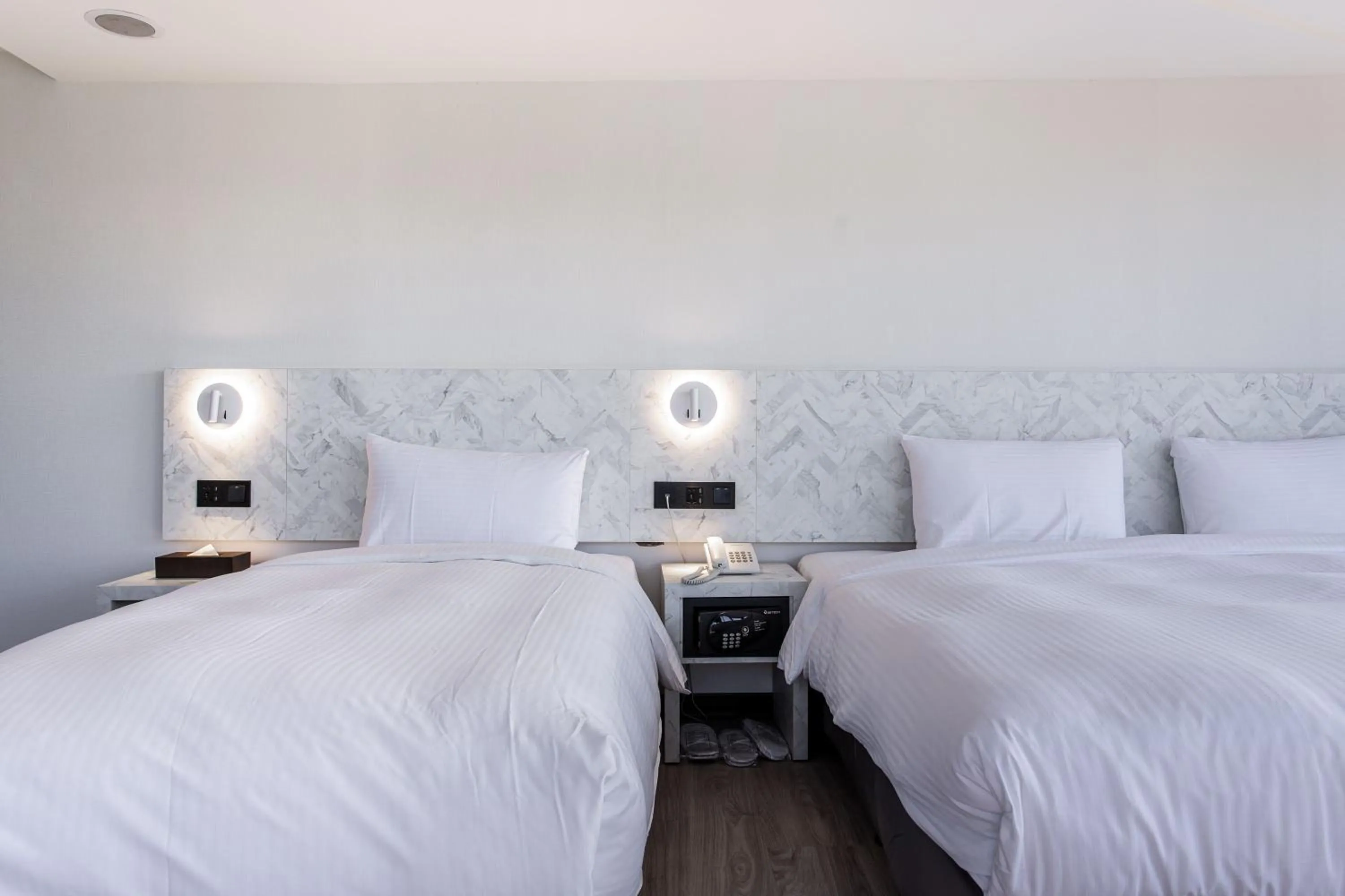 Bed in Hub Hotel - Songshan Airport Branch