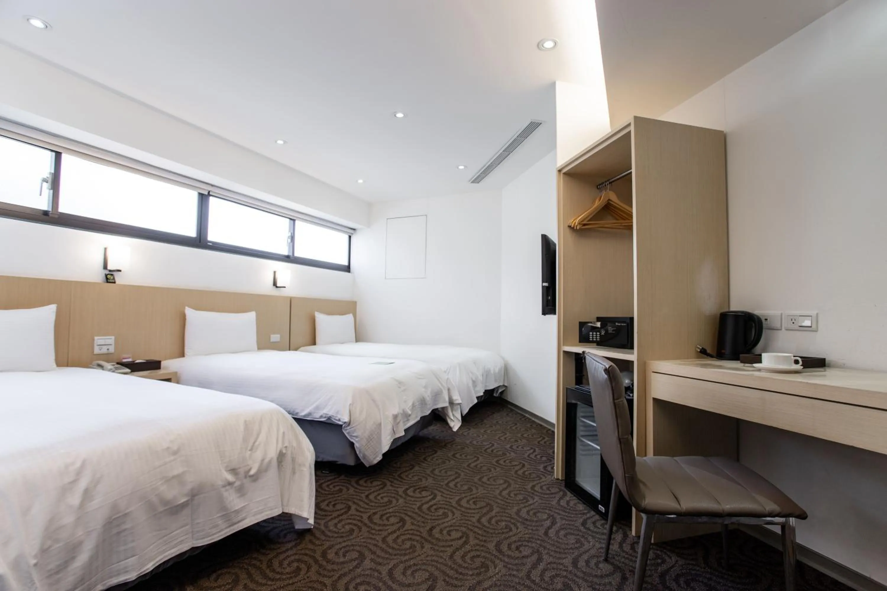 Bed in Hub Hotel - Songshan Airport Branch