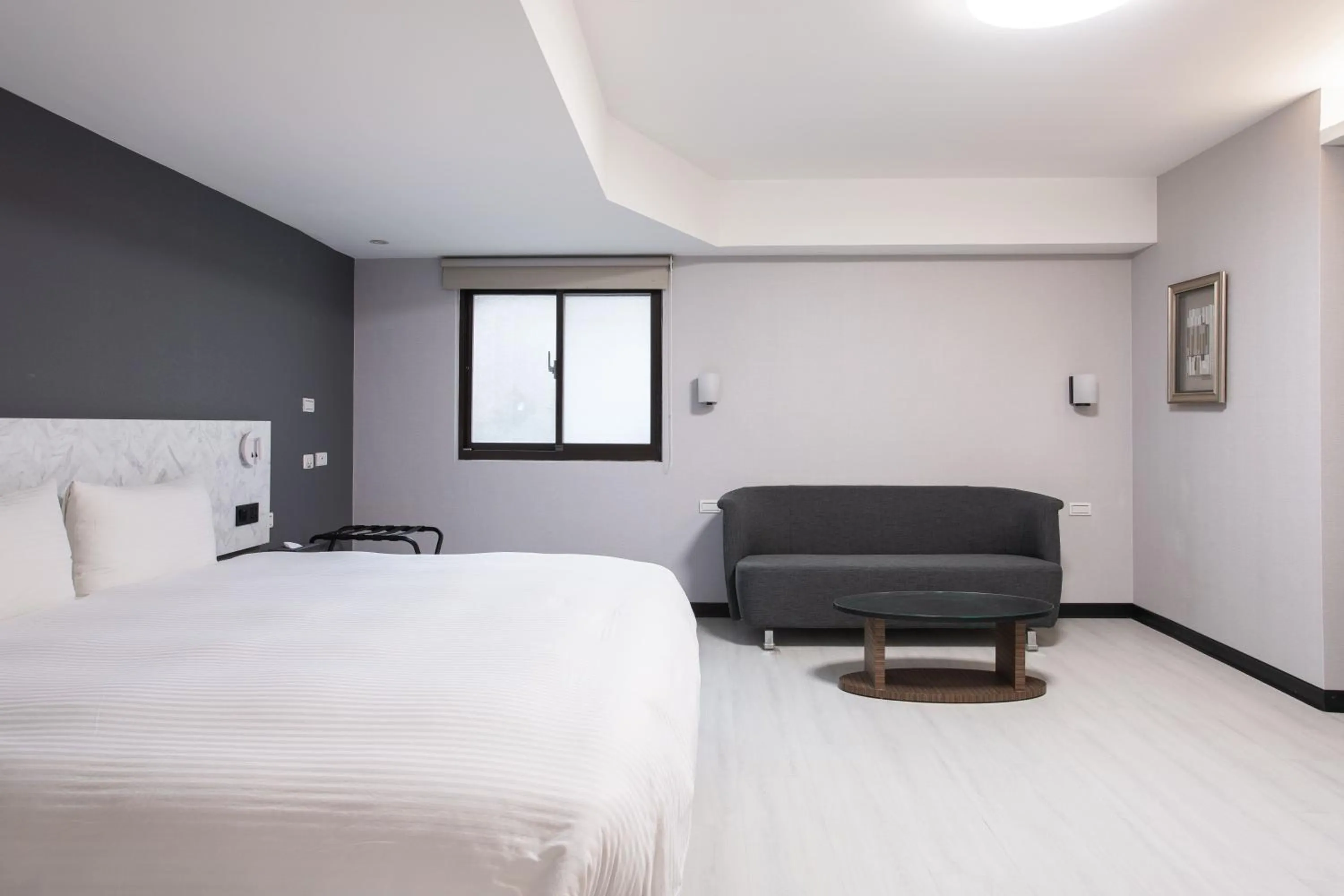 Bed in Hub Hotel - Songshan Airport Branch