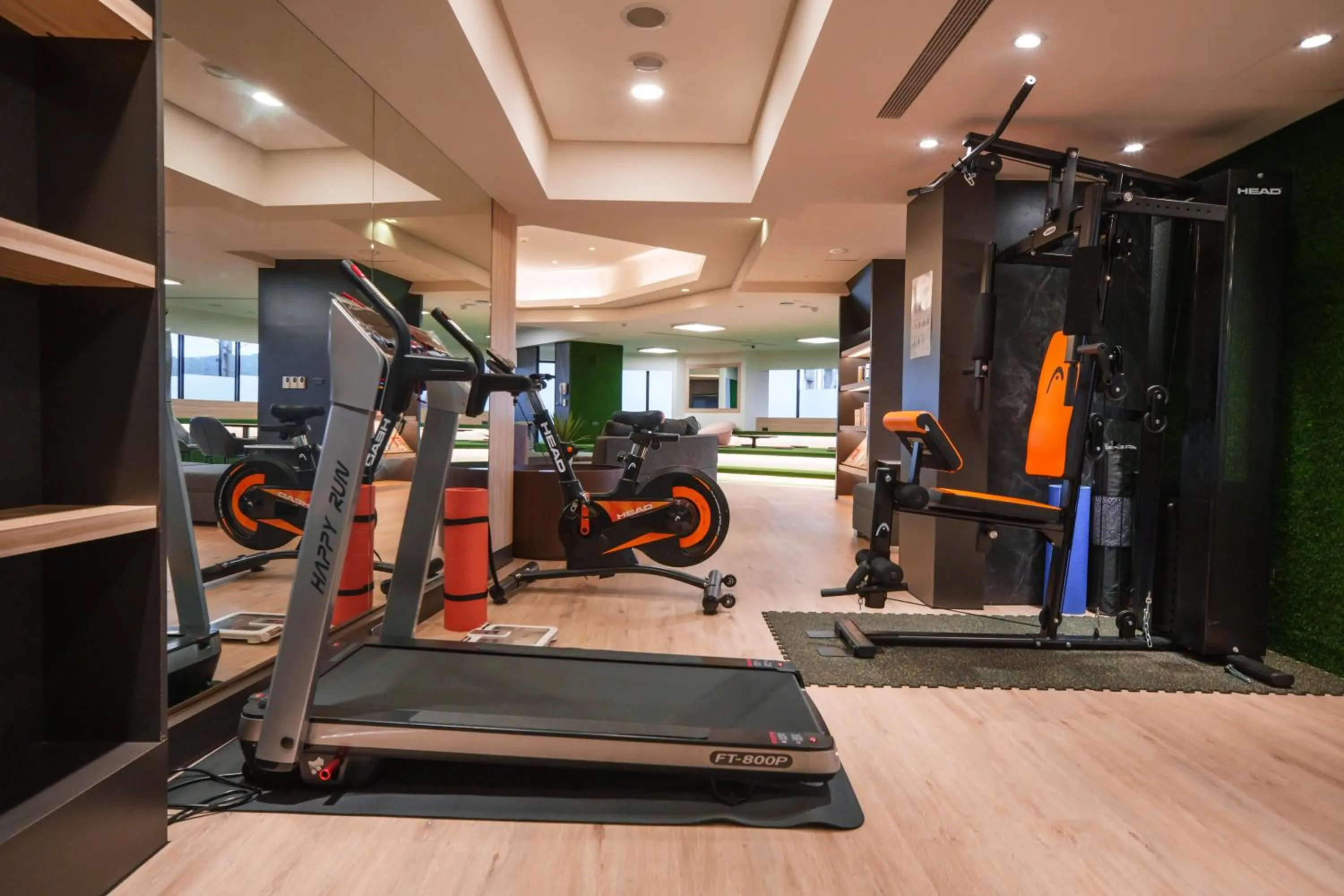 Fitness centre/facilities in Hub Hotel - Songshan Airport Branch