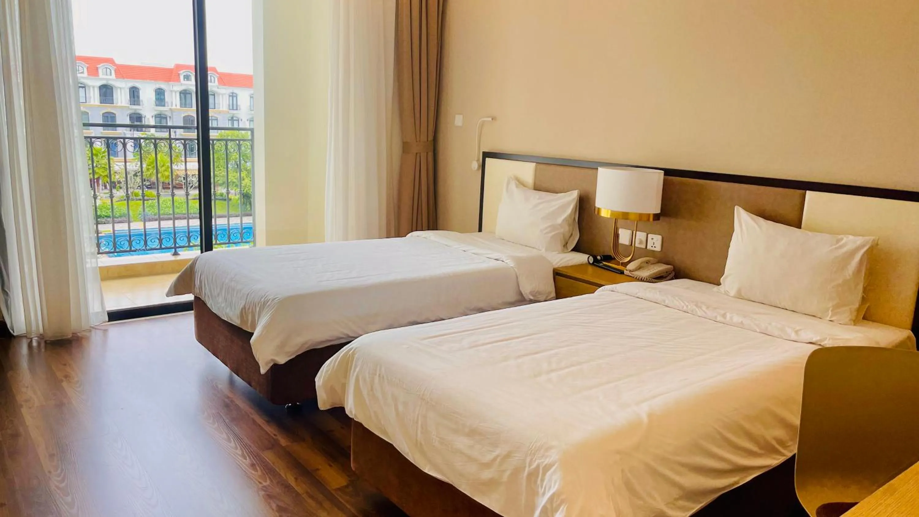 Bed in Vinholidays Fiesta Phu Quoc