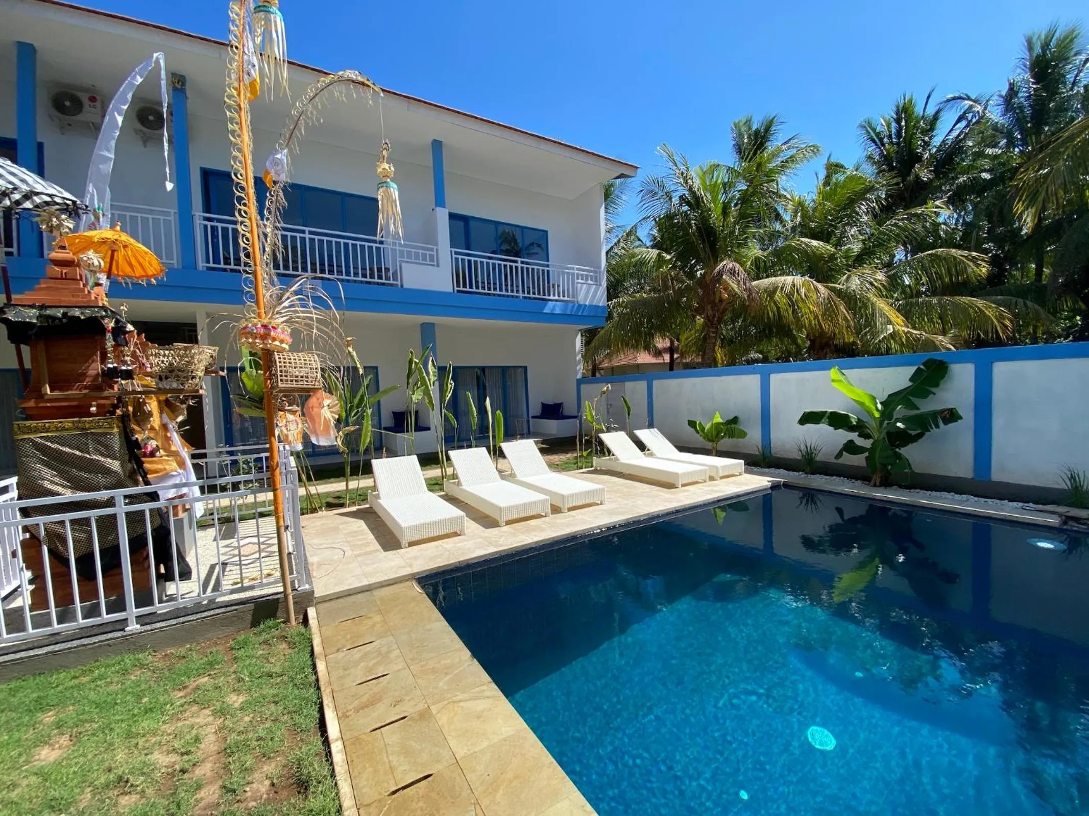 Property building in Kura Kura Divers Lodge