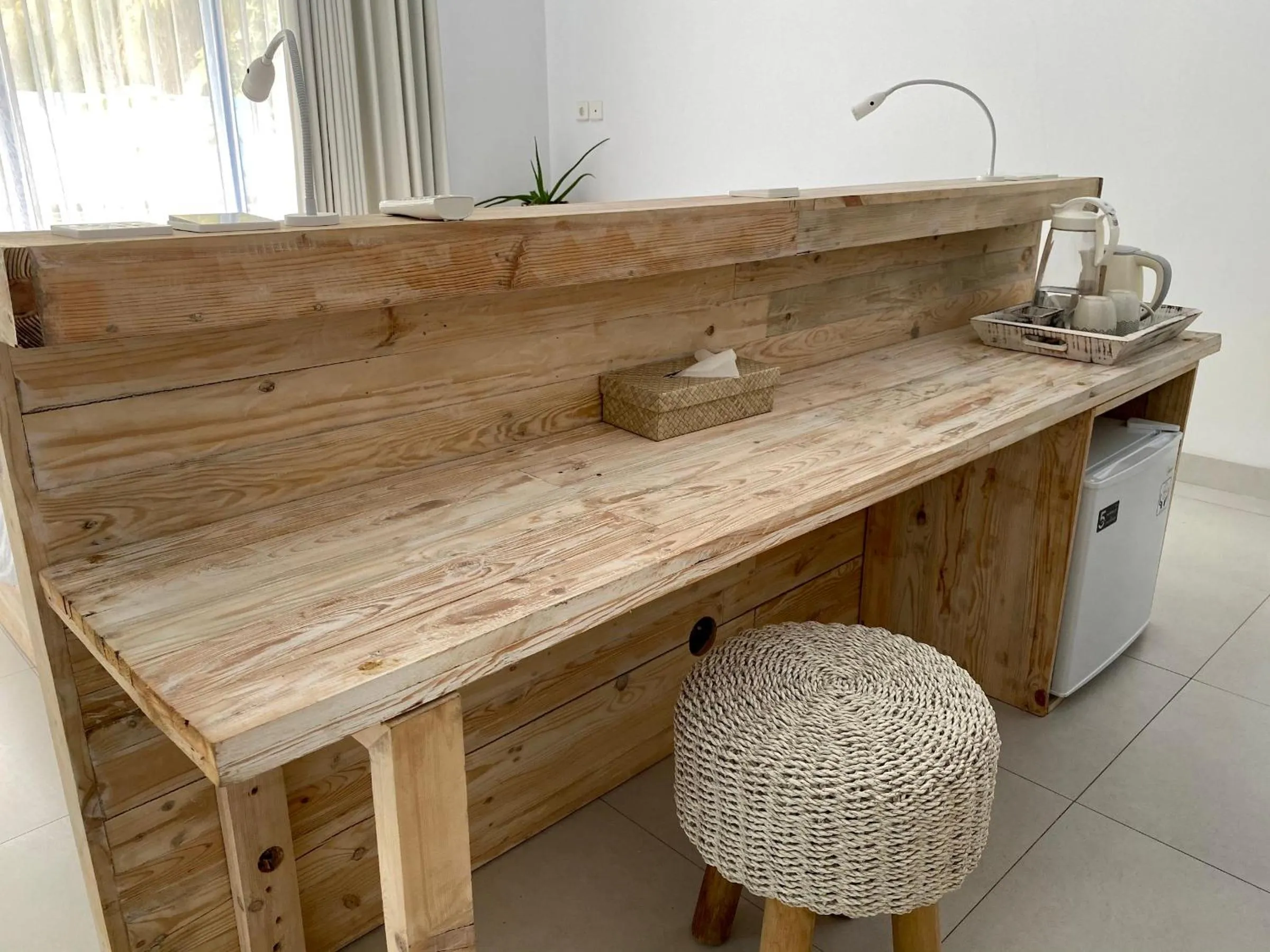 Bed in Kura Kura Divers Lodge