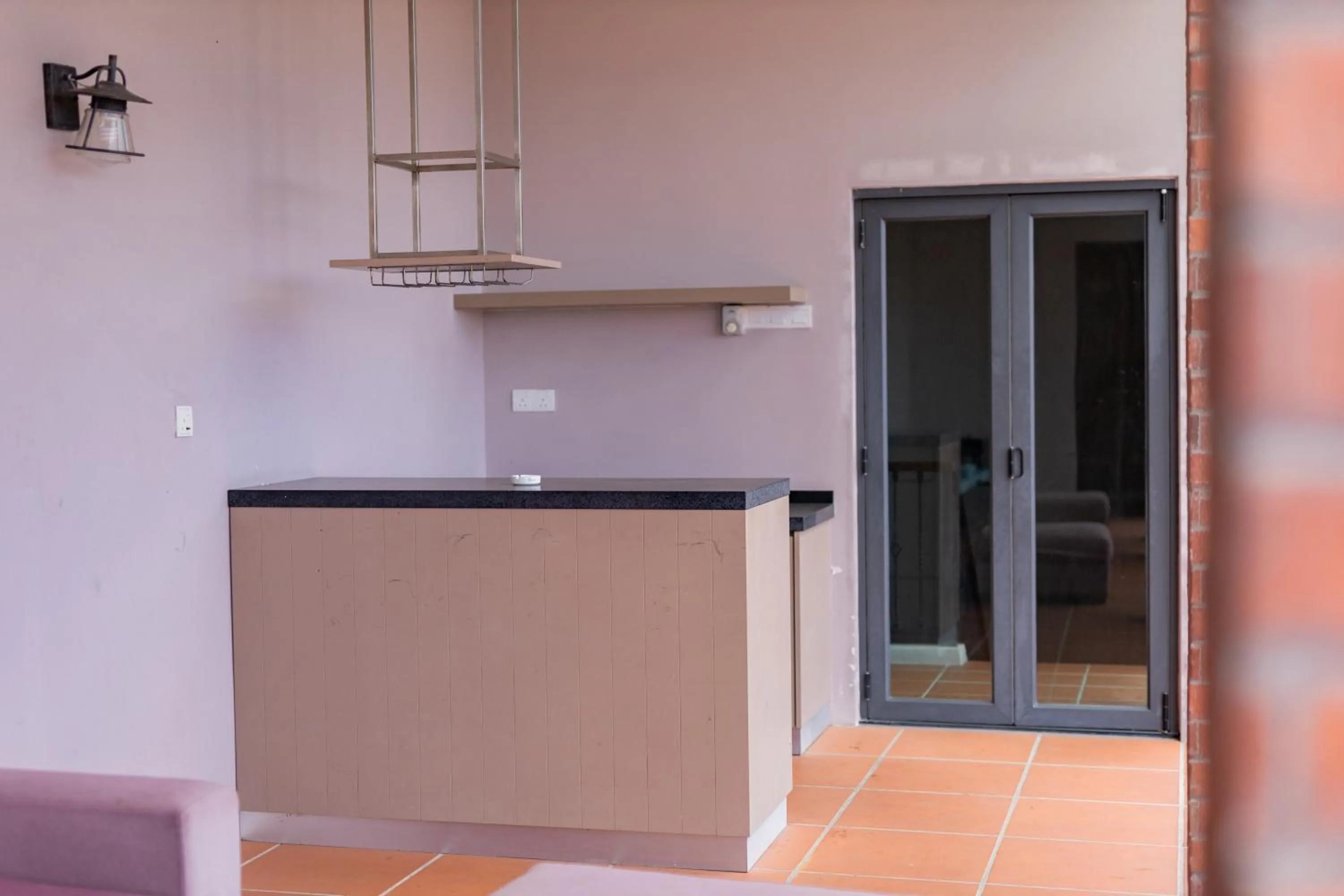 Kitchen or kitchenette in Hills Aranda Nova Hotel