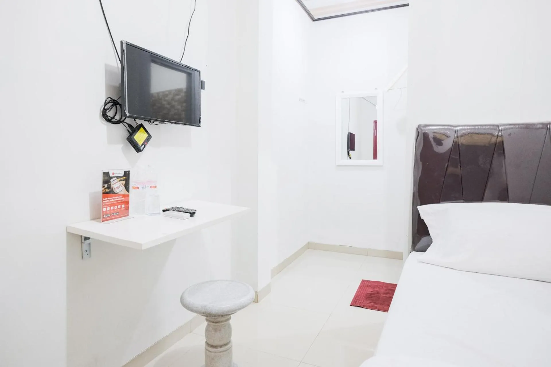 Bed in RedDoorz near Jalan Perintis Kemerdekaan Lampung