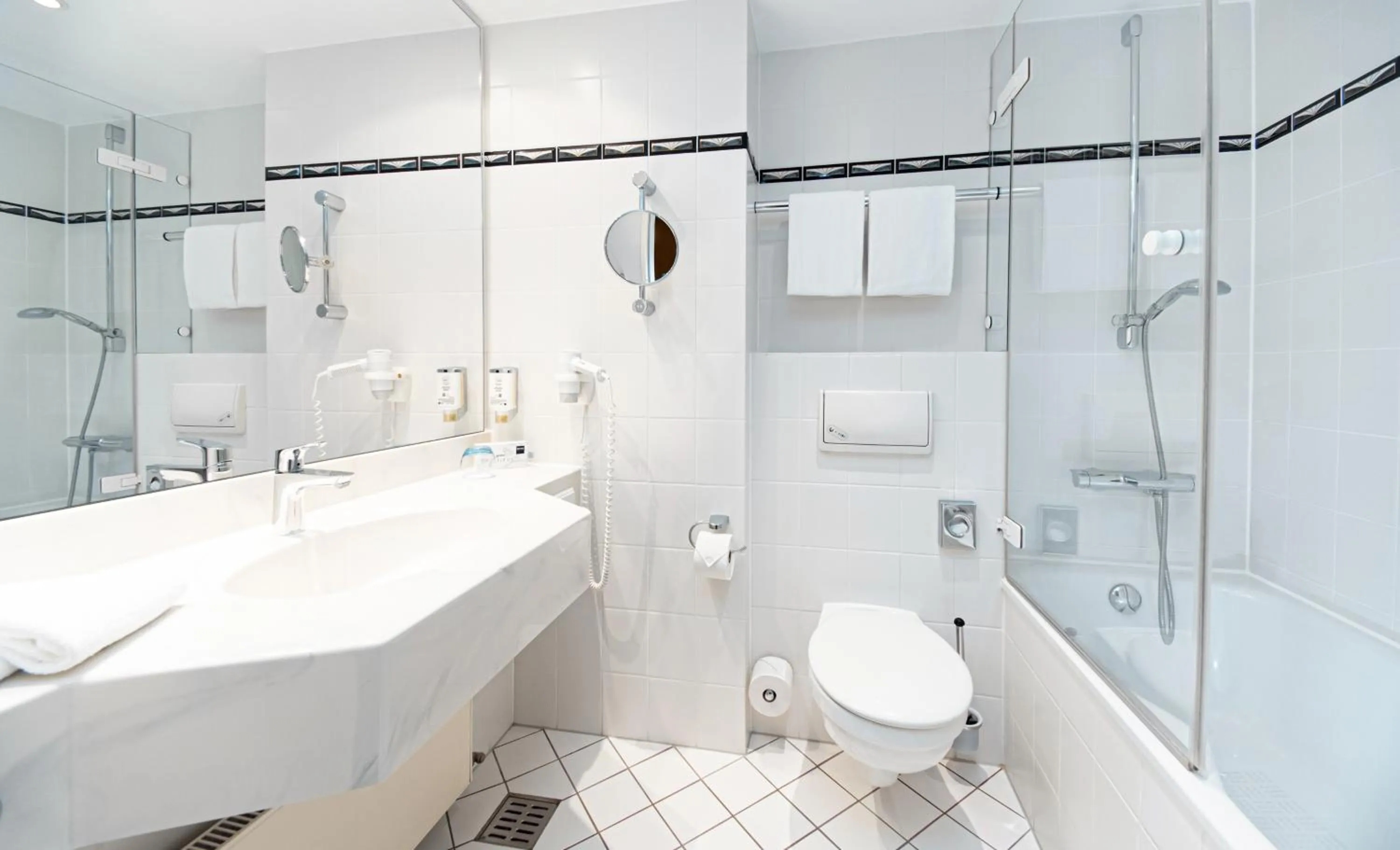 Toilet in Dorint Charlottenhof Halle (Saale)