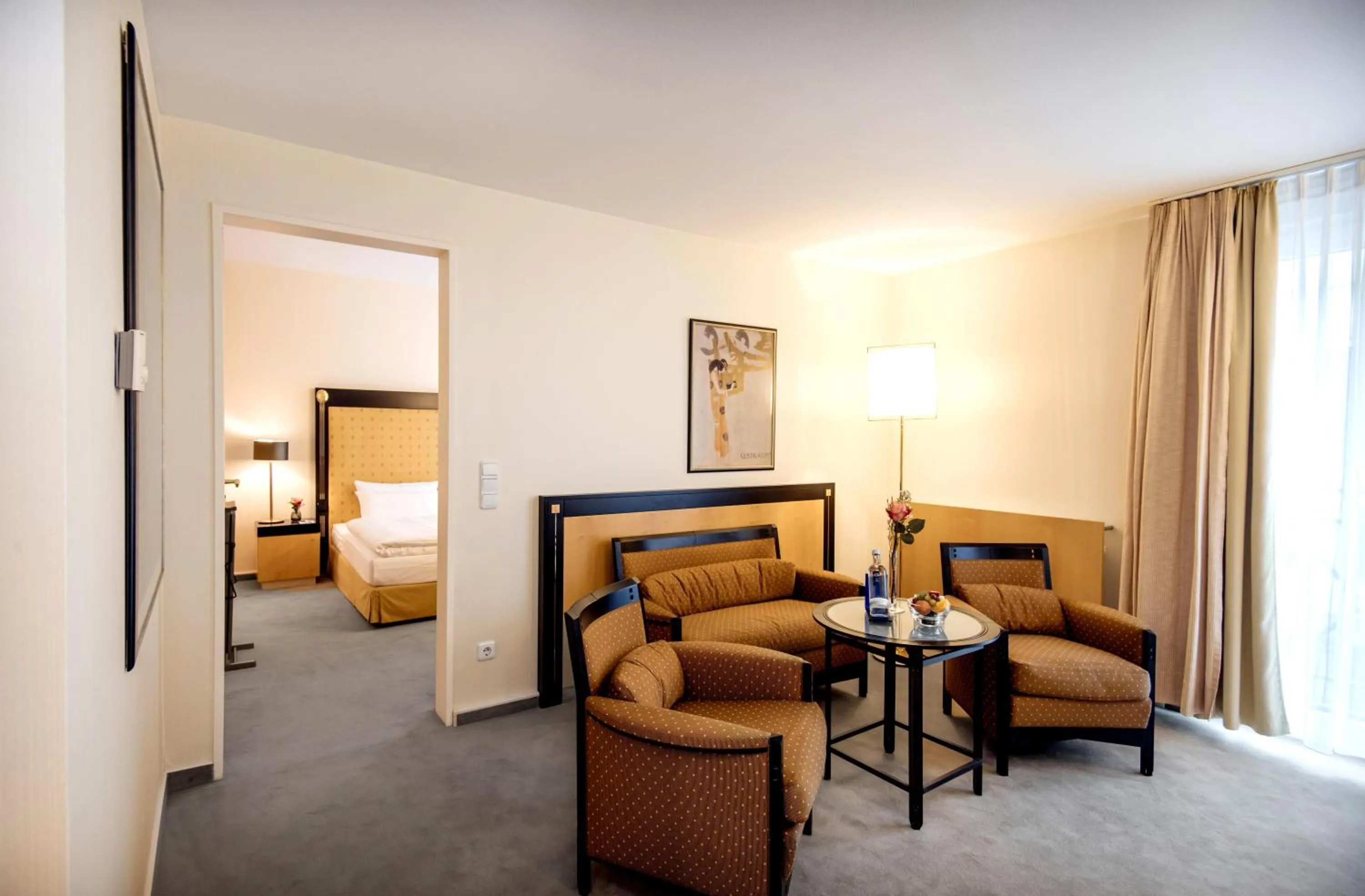 Photo of the whole room, Bed in Dorint Charlottenhof Halle (Saale)