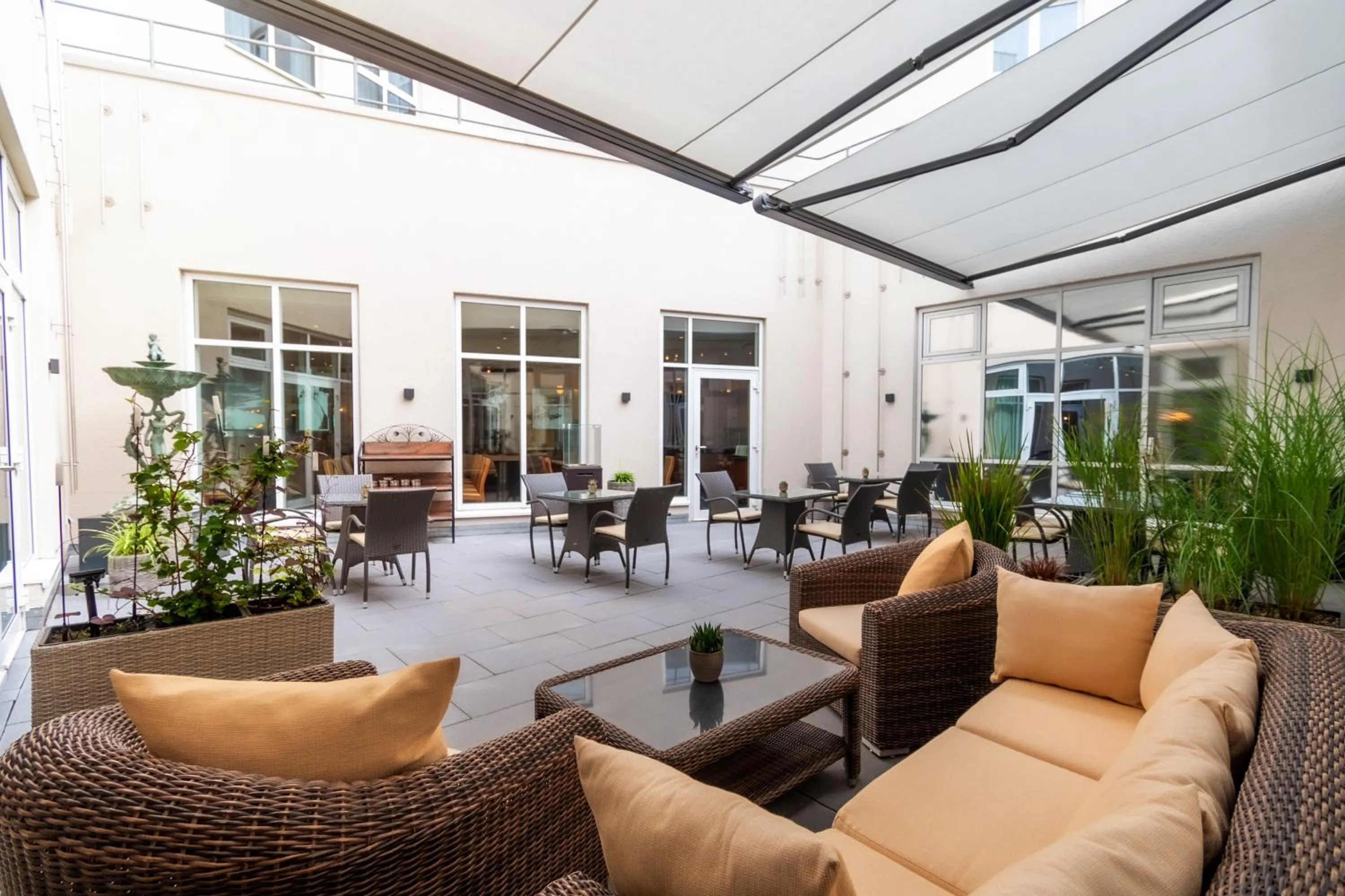 Patio in Dorint Charlottenhof Halle (Saale)