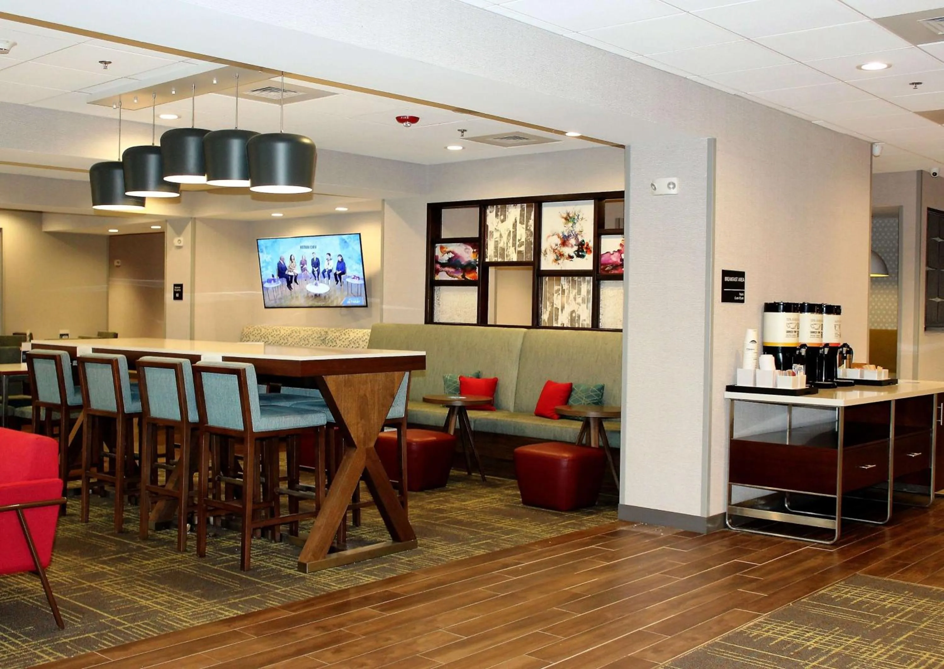 Lobby or reception in Hampton Inn Lexington