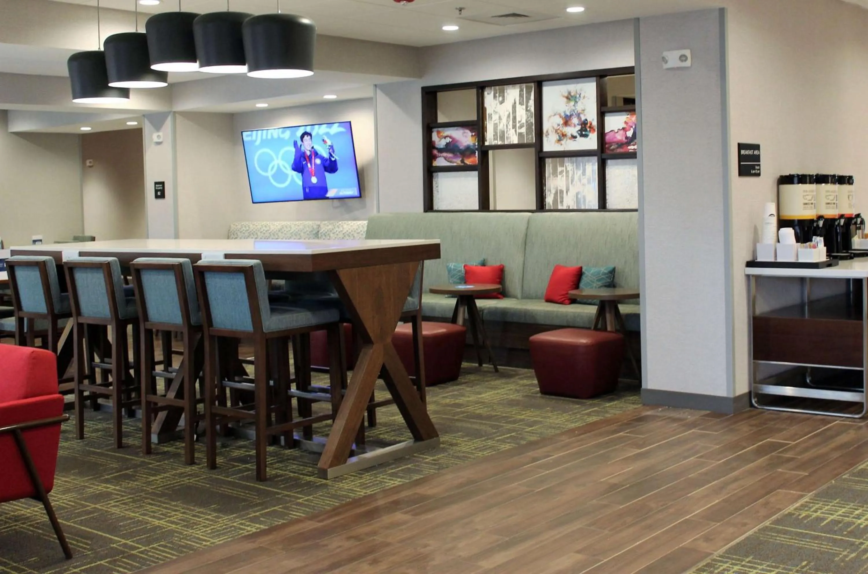 Lobby or reception in Hampton Inn Lexington