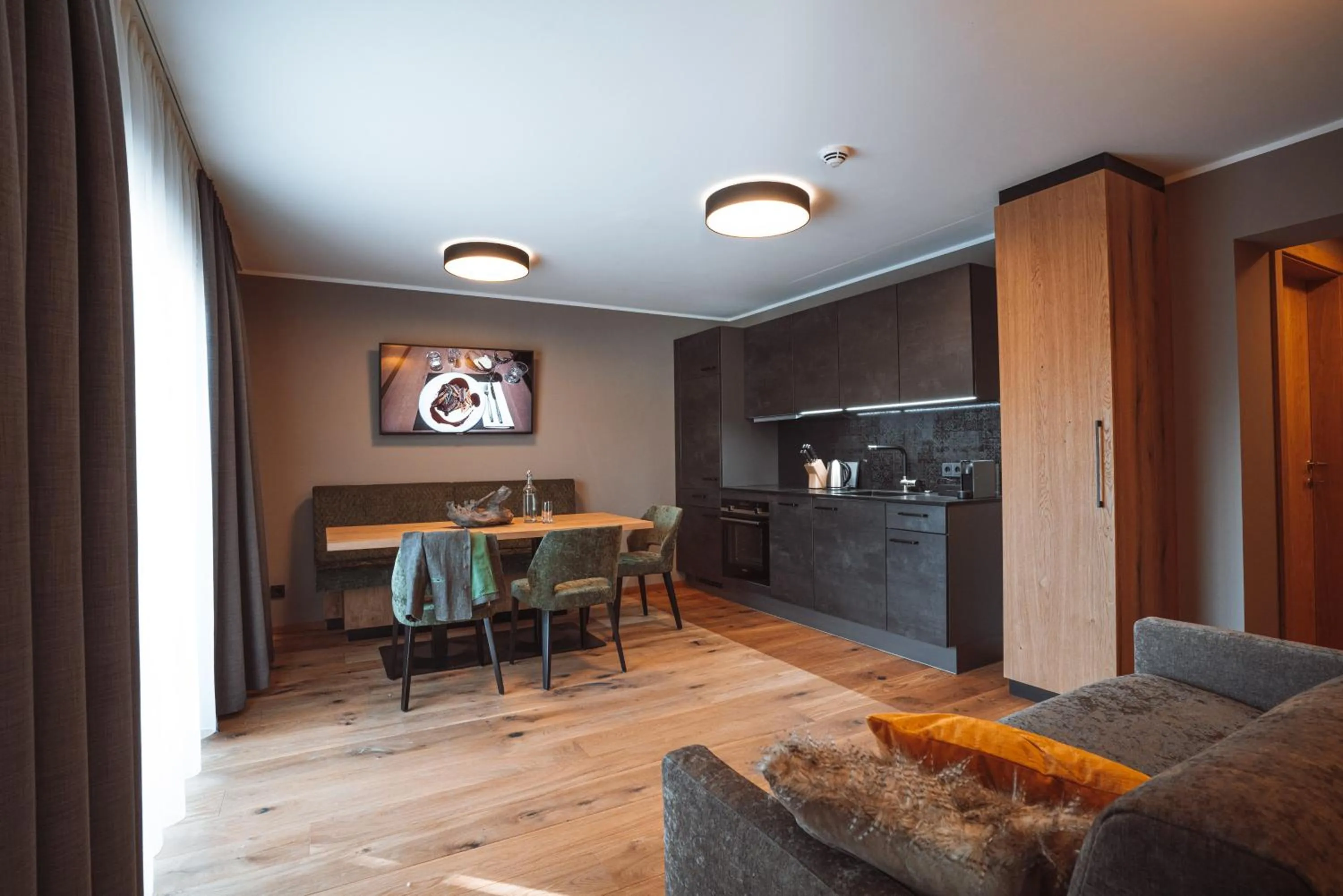 Kitchen or kitchenette in Mountainview Apartments