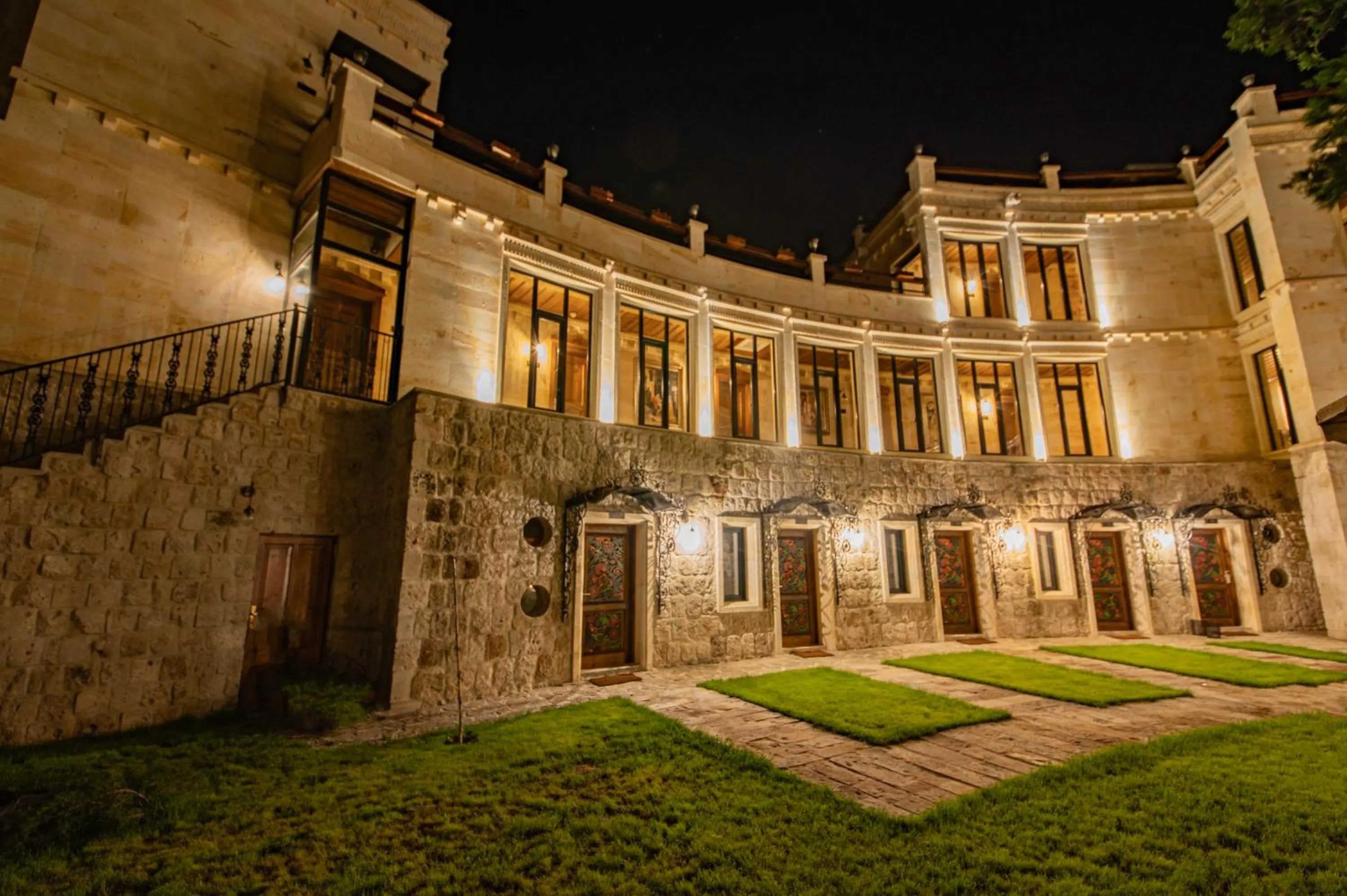 Garden in Sobek Stone House Cappadocia