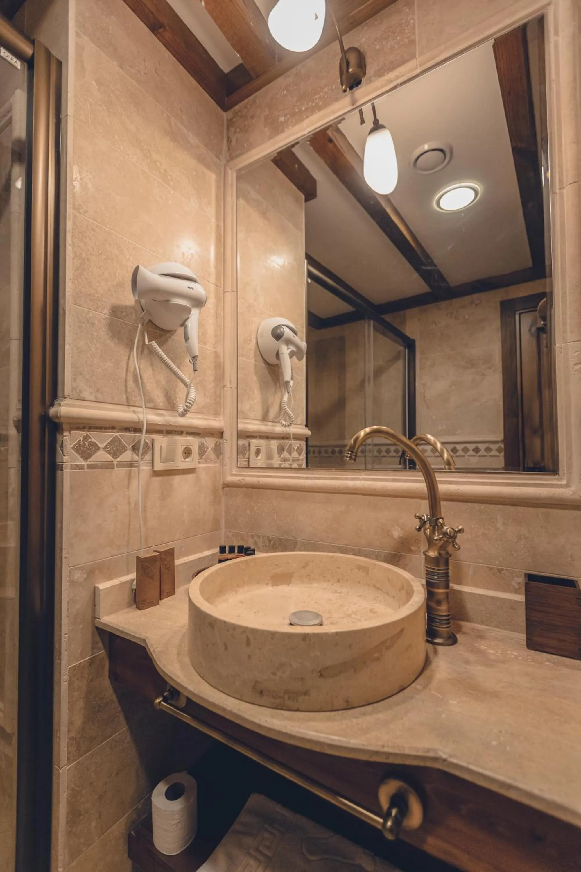 Bathroom in Sobek Stone House Cappadocia