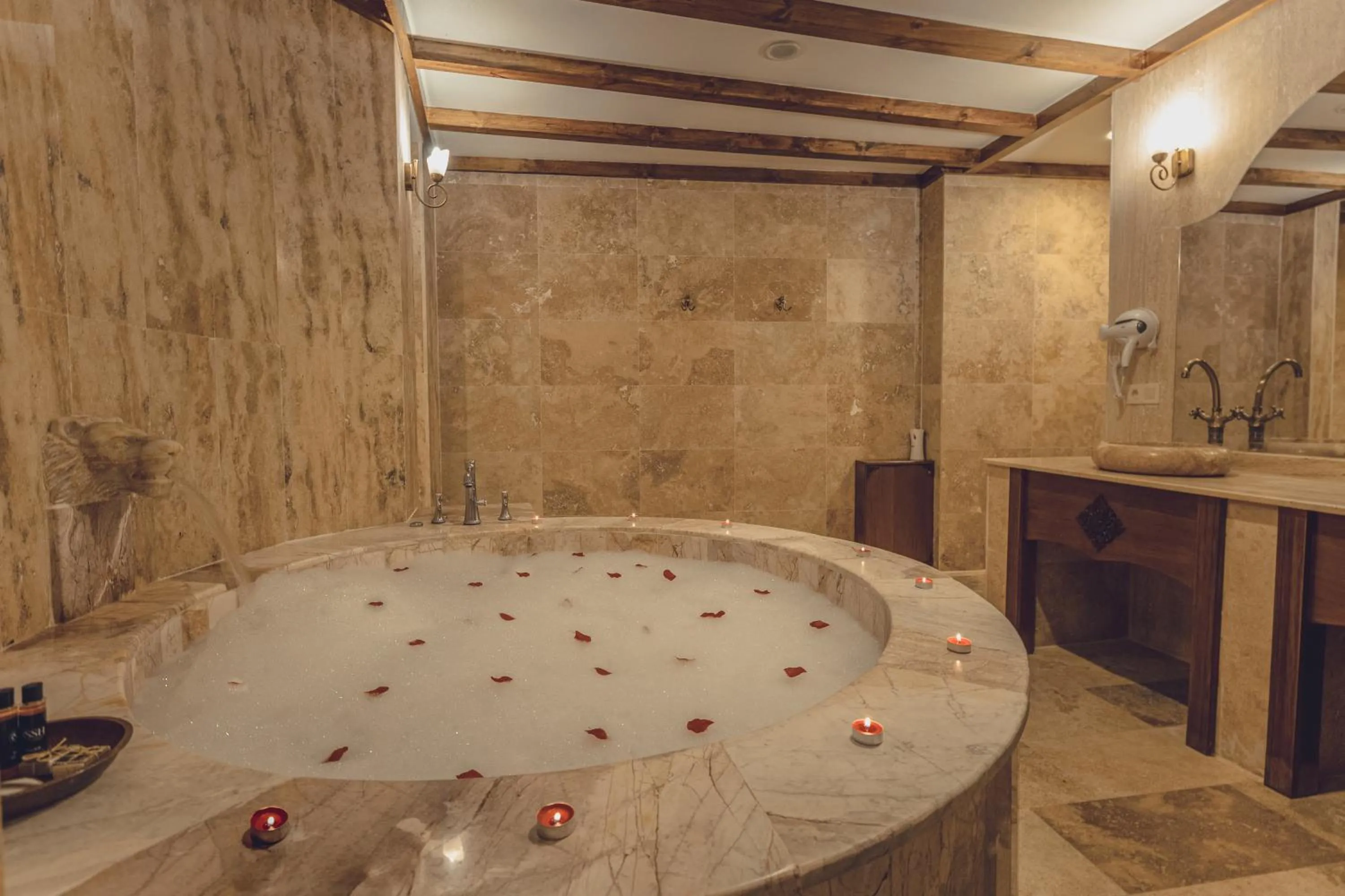 Bathroom in Sobek Stone House Cappadocia