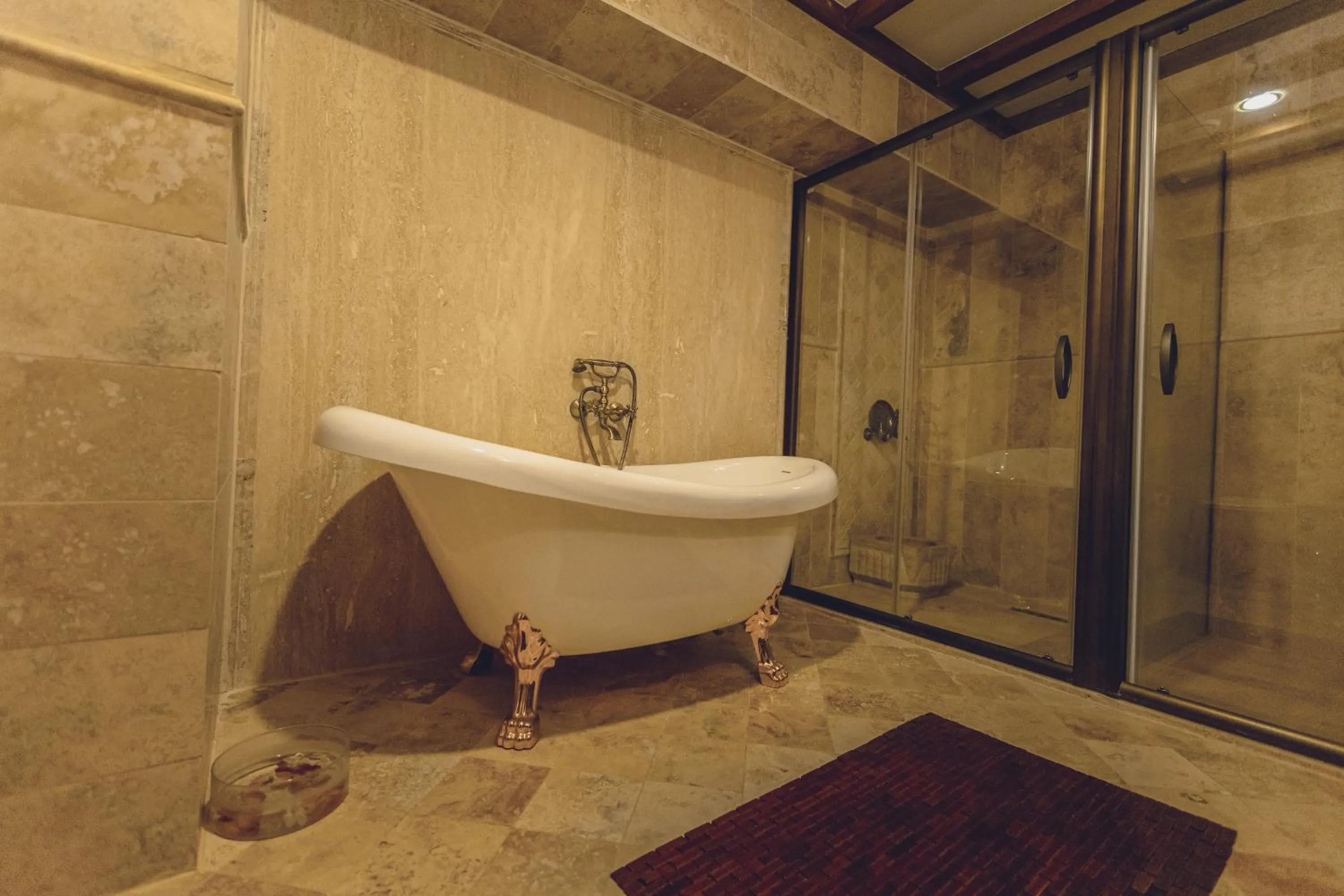 Shower in Sobek Stone House Cappadocia