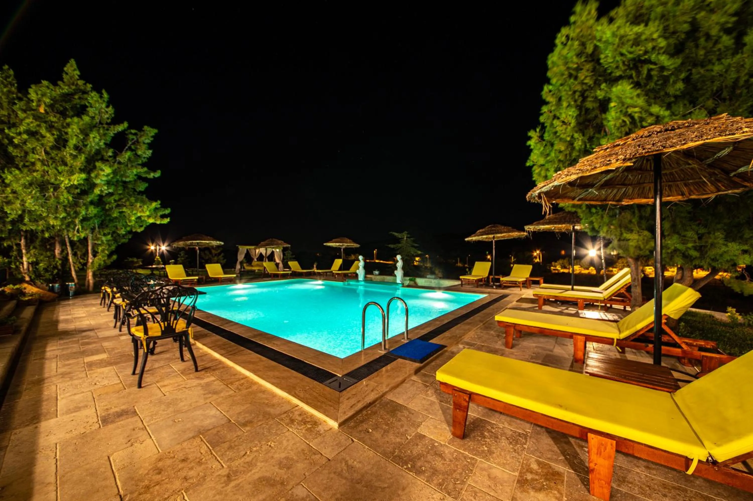 Swimming pool in Sobek Stone House Cappadocia