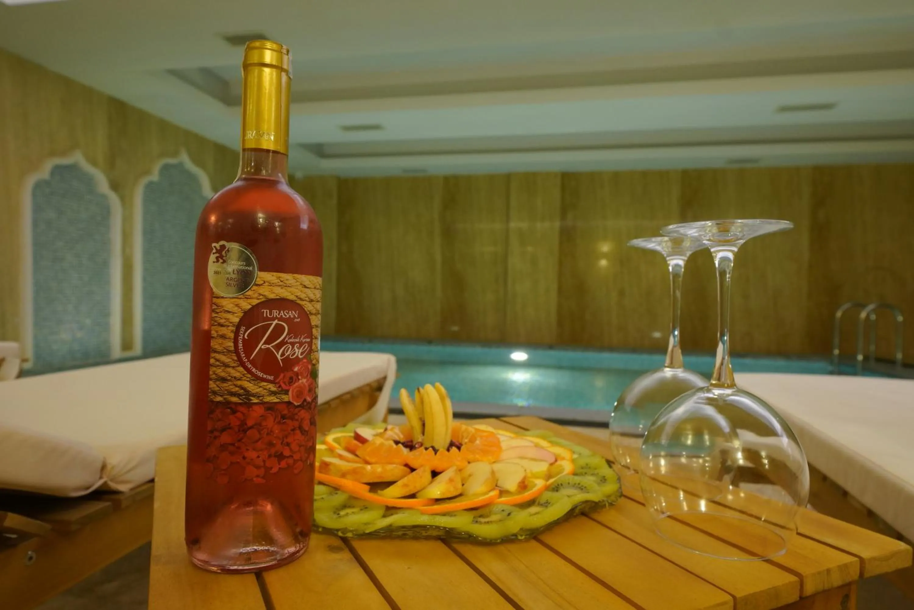 Swimming pool in Sobek Stone House Cappadocia