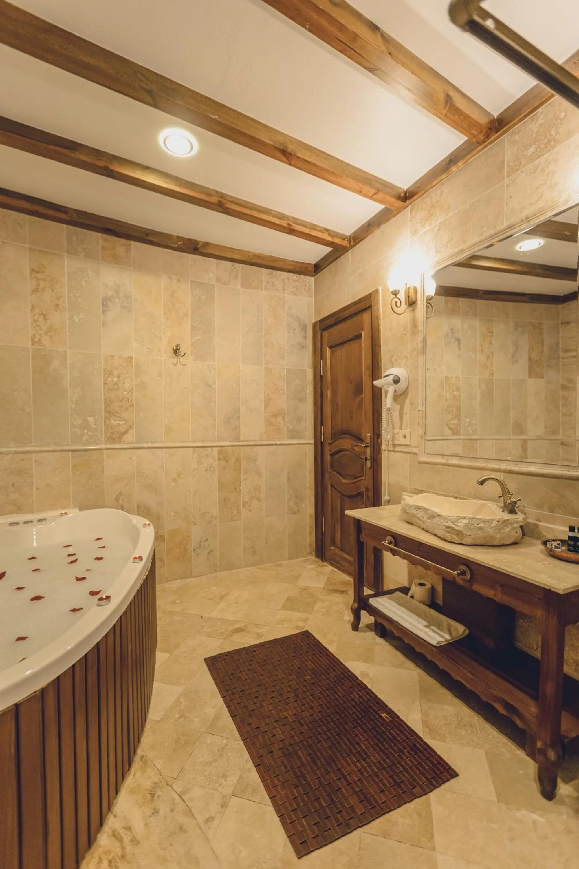 Bathroom in Sobek Stone House Cappadocia