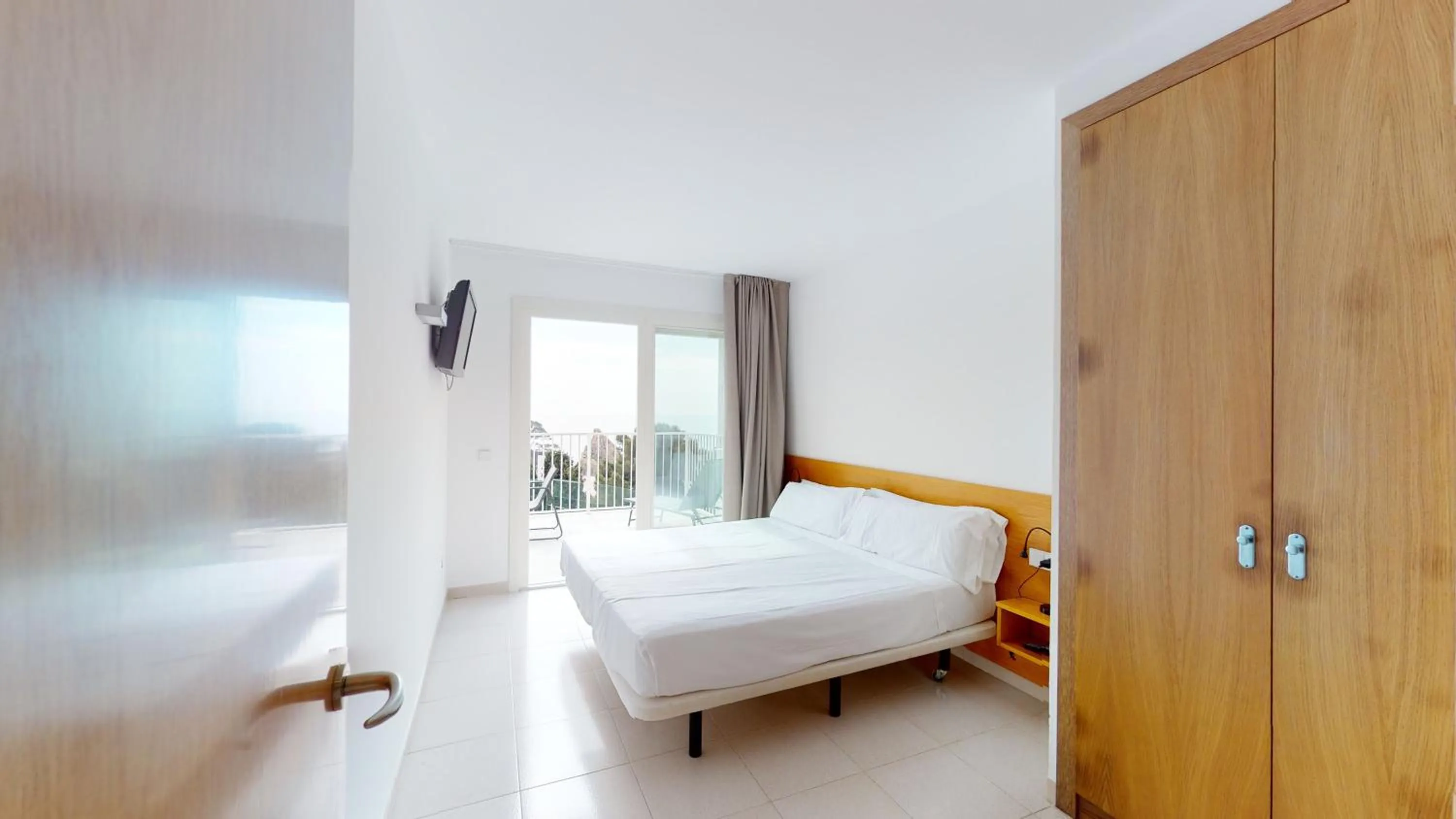 Balcony/Terrace, Bed in Villa Reymar - diseño y vistas al mar