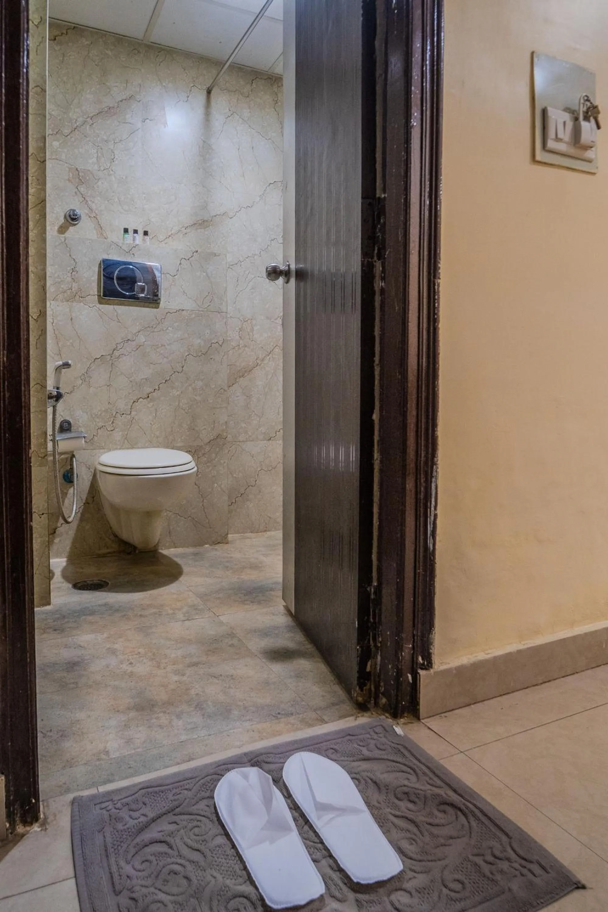 Bathroom in Hotel City Square By KeyMagics