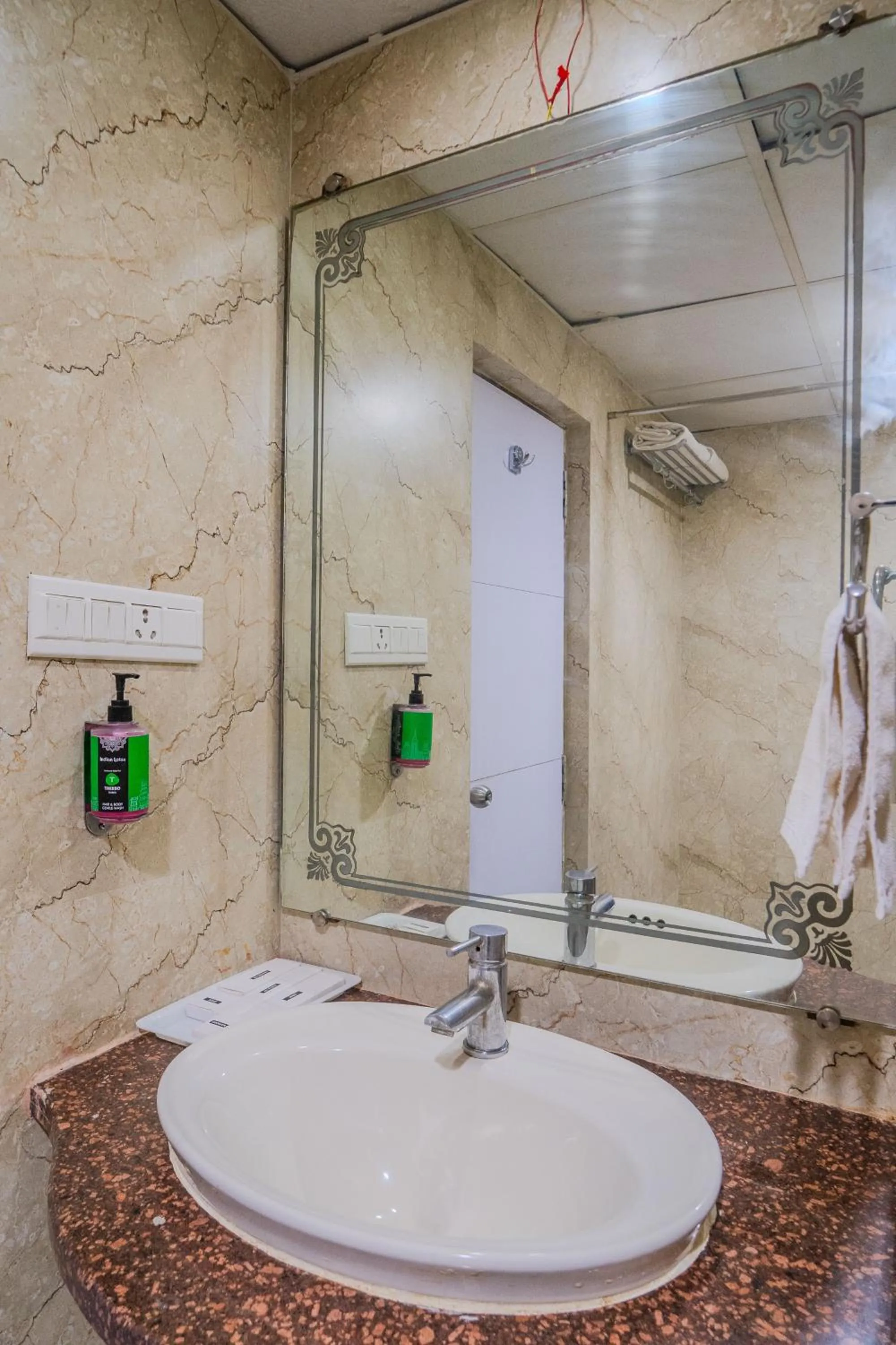 Bathroom in Hotel City Square By KeyMagics