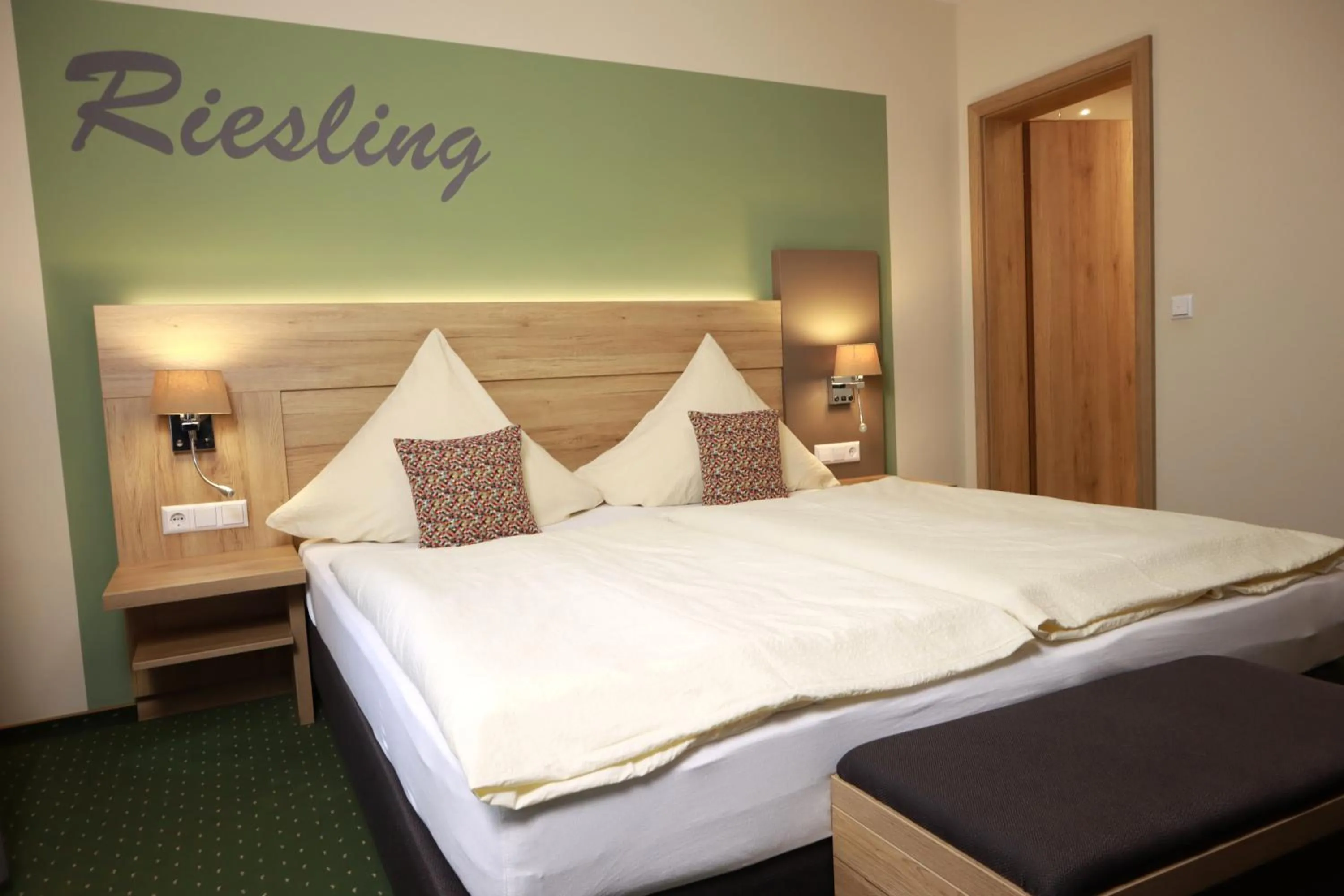 Bed in Weinhaus Gräfen