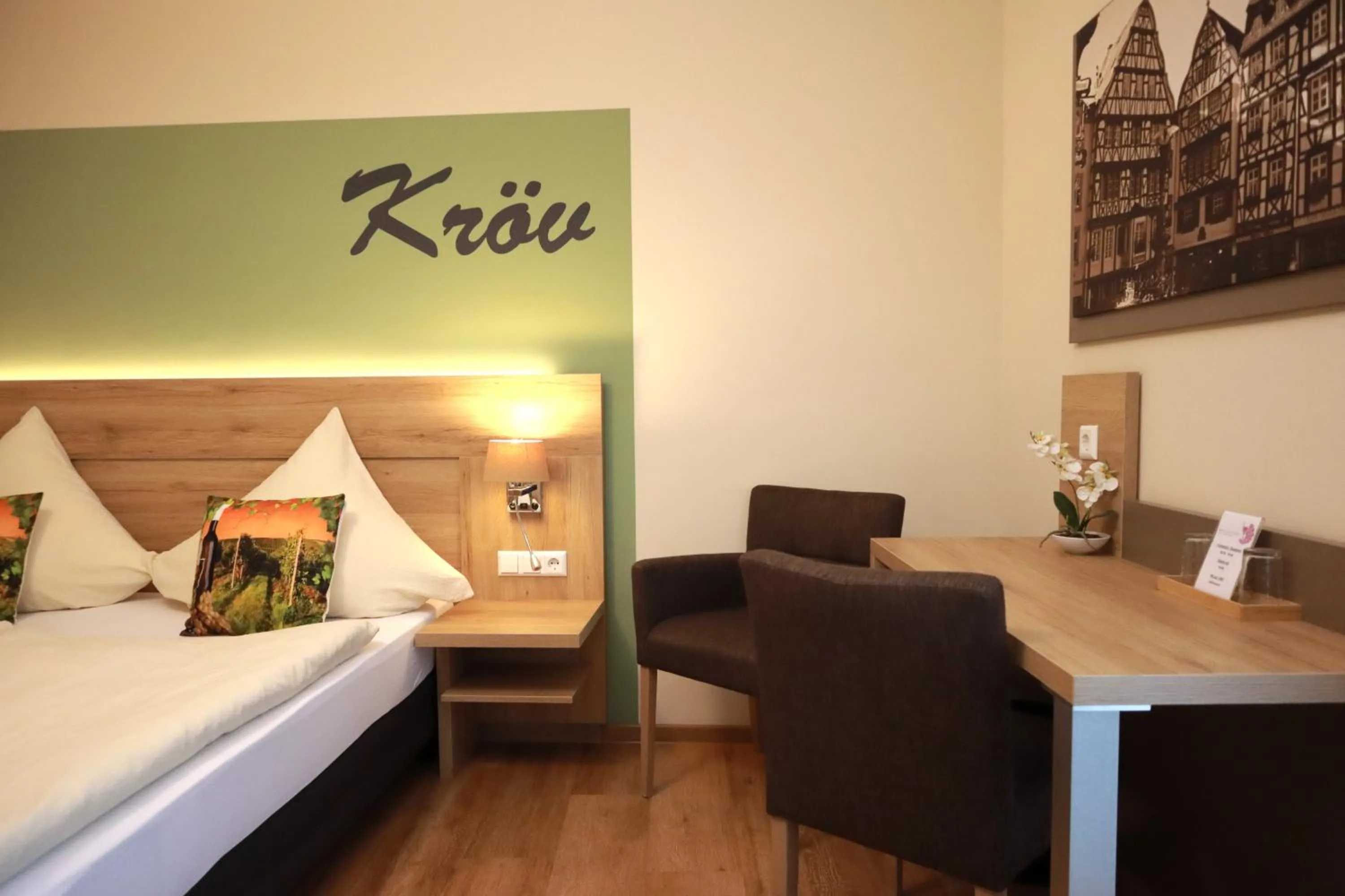 Bed in Weinhaus Gräfen