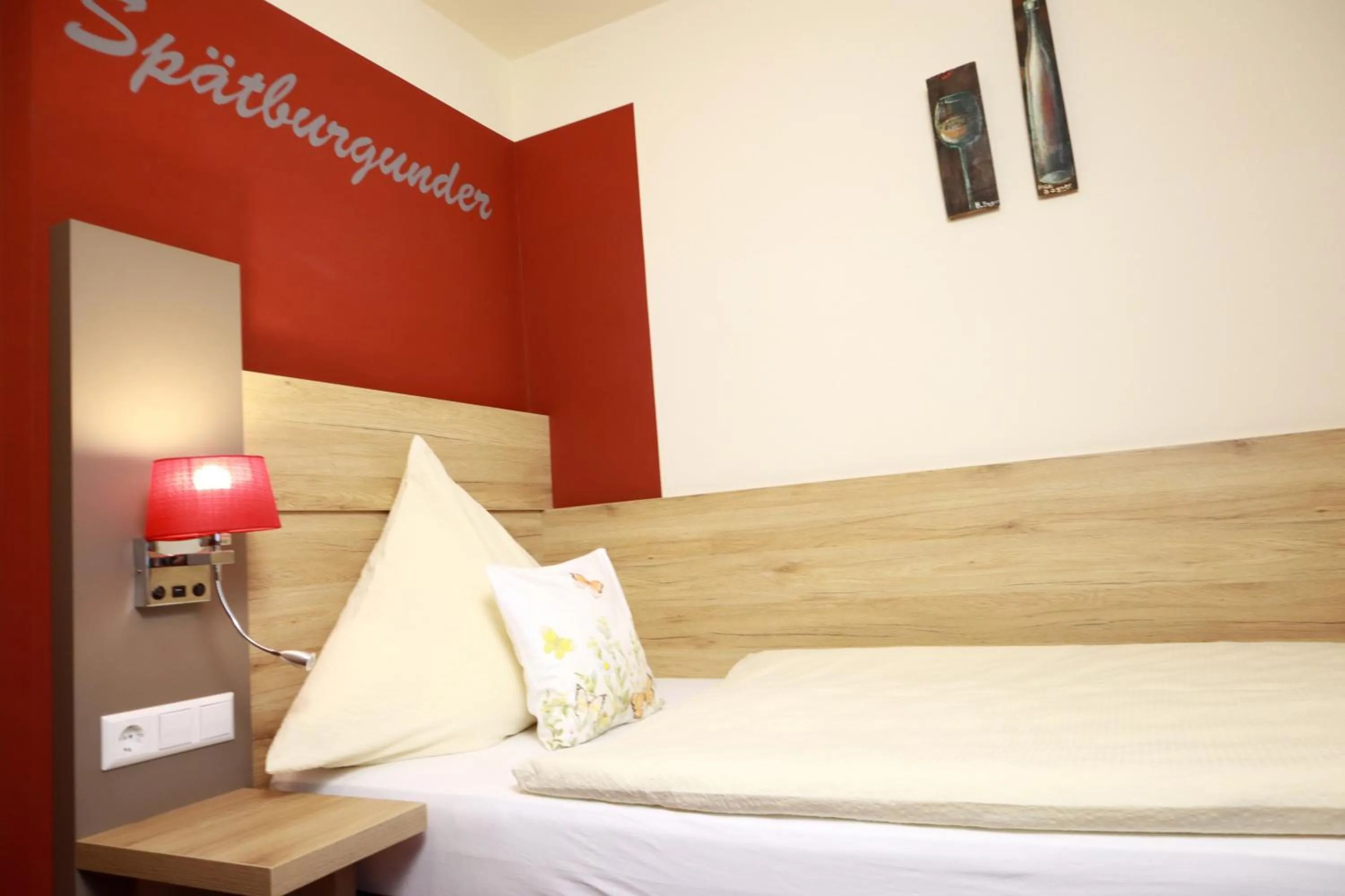 Bed in Weinhaus Gräfen