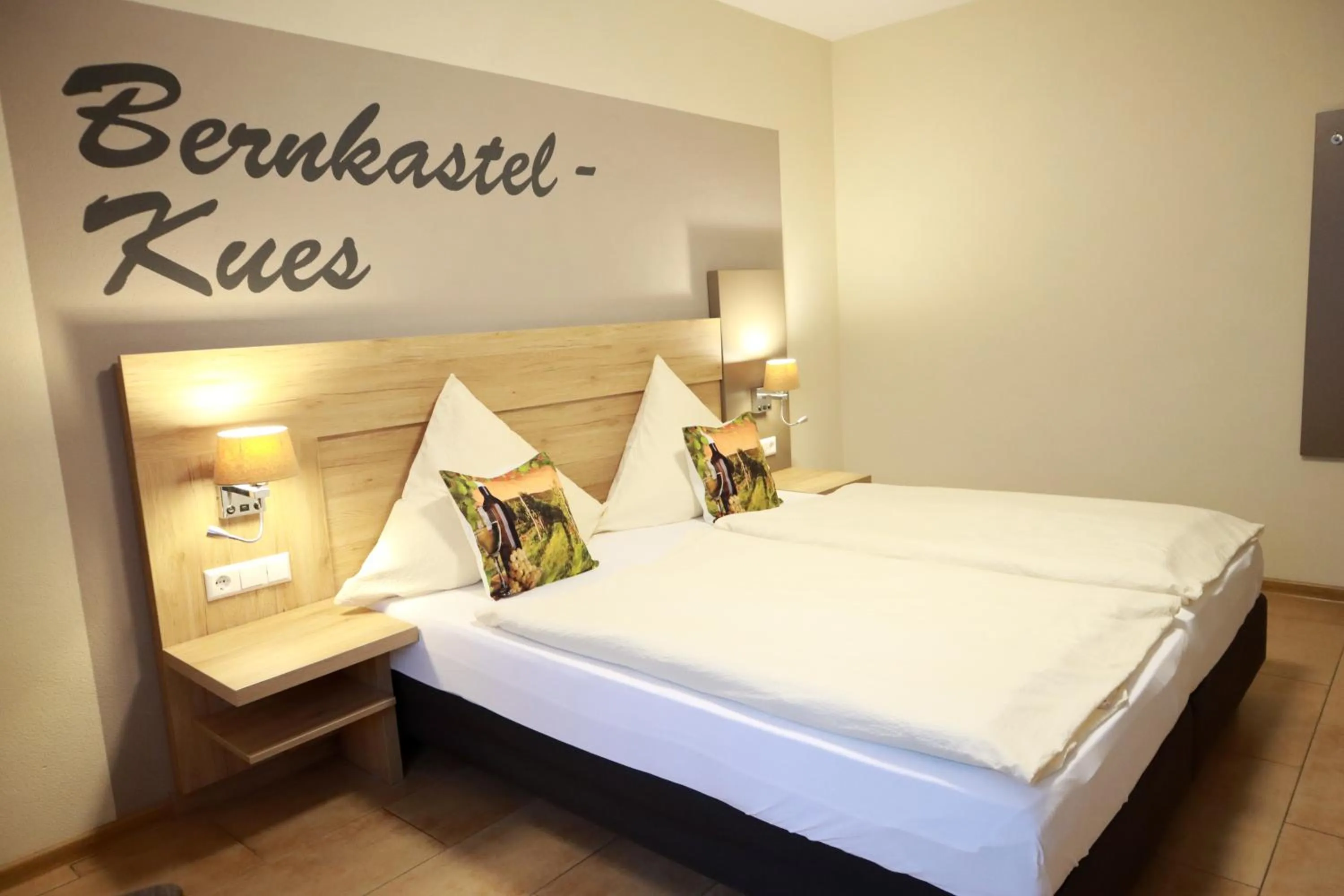 Bed in Weinhaus Gräfen