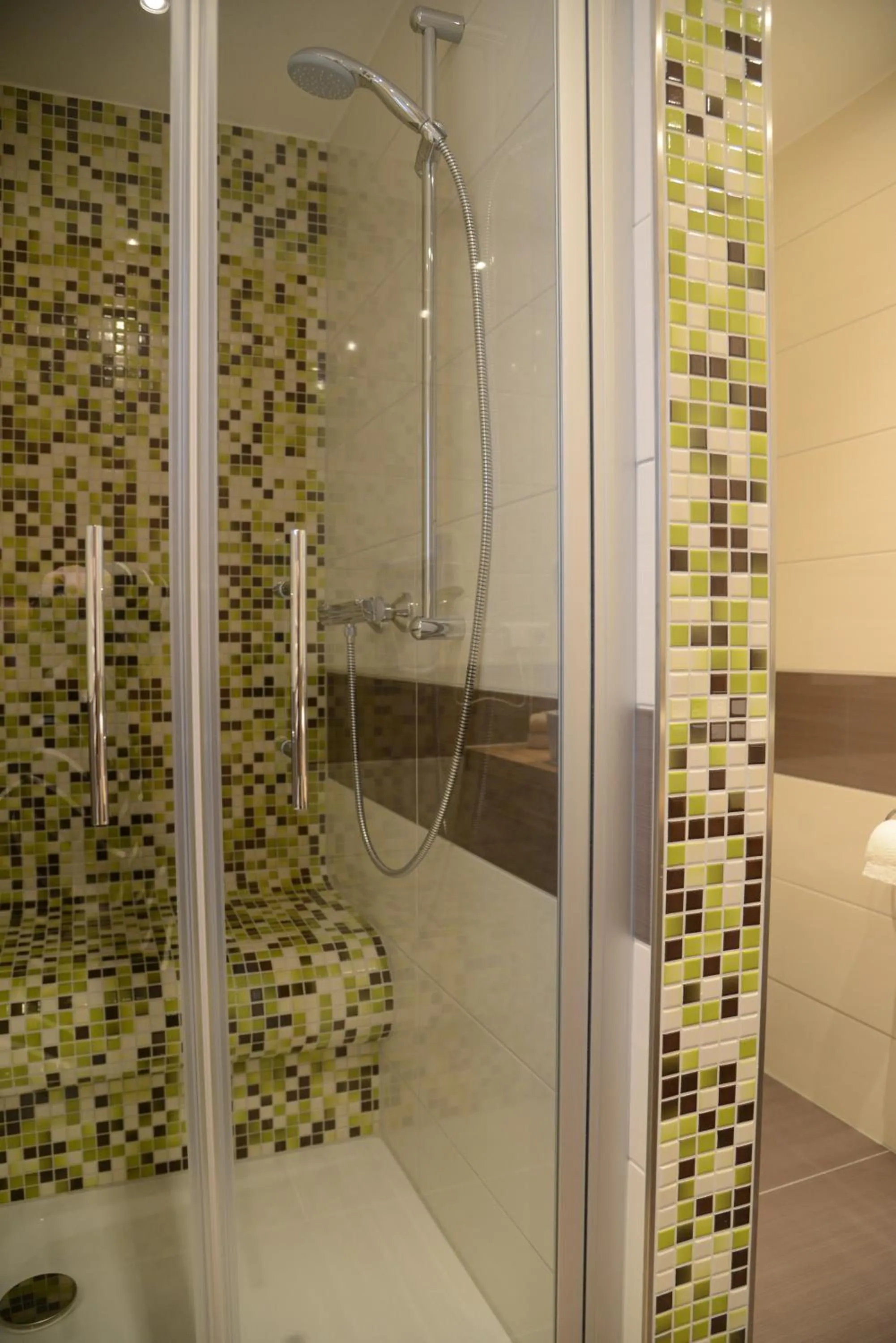 Shower in Weinhaus Gräfen