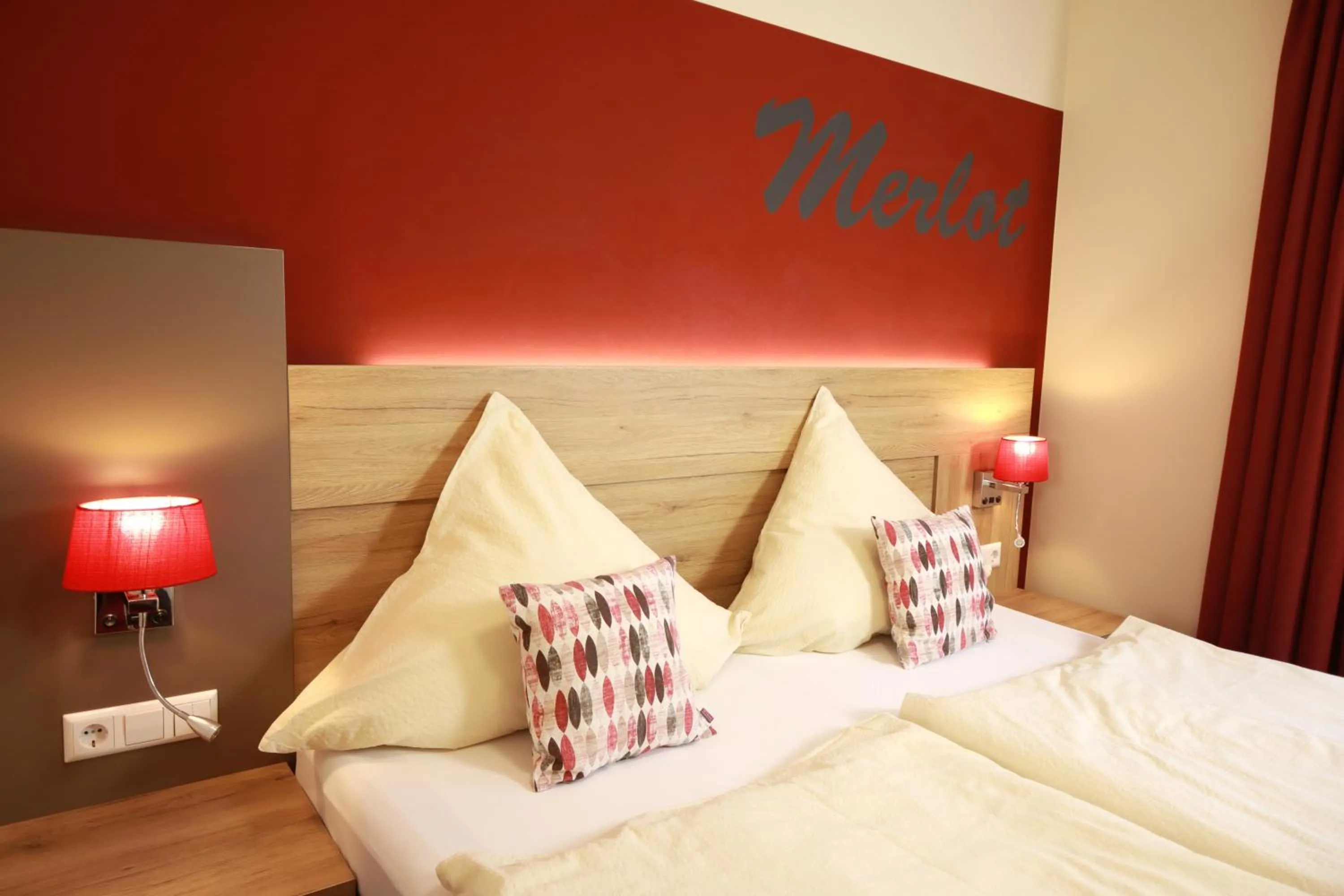 Bed in Weinhaus Gräfen