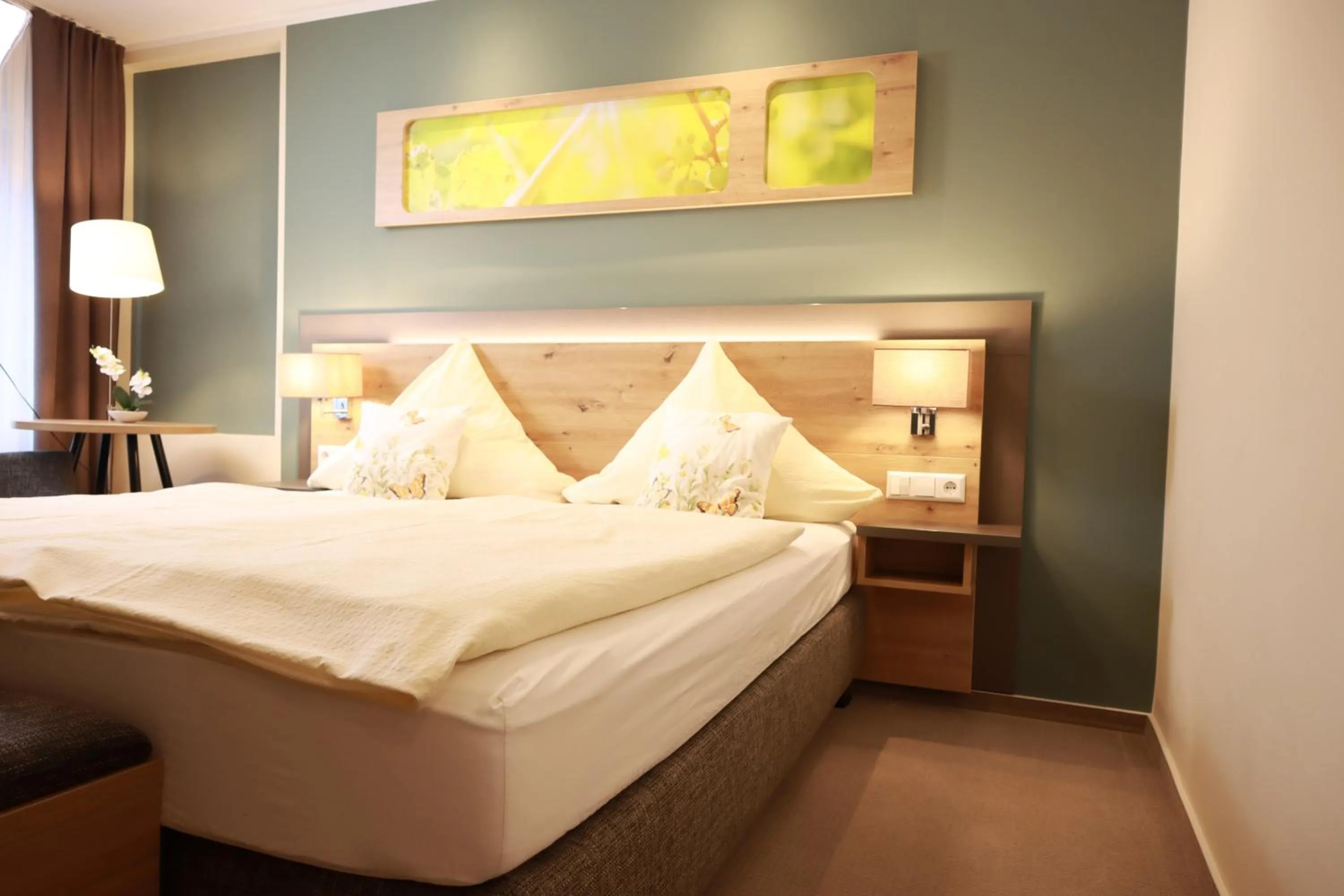 Bed in Weinhaus Gräfen