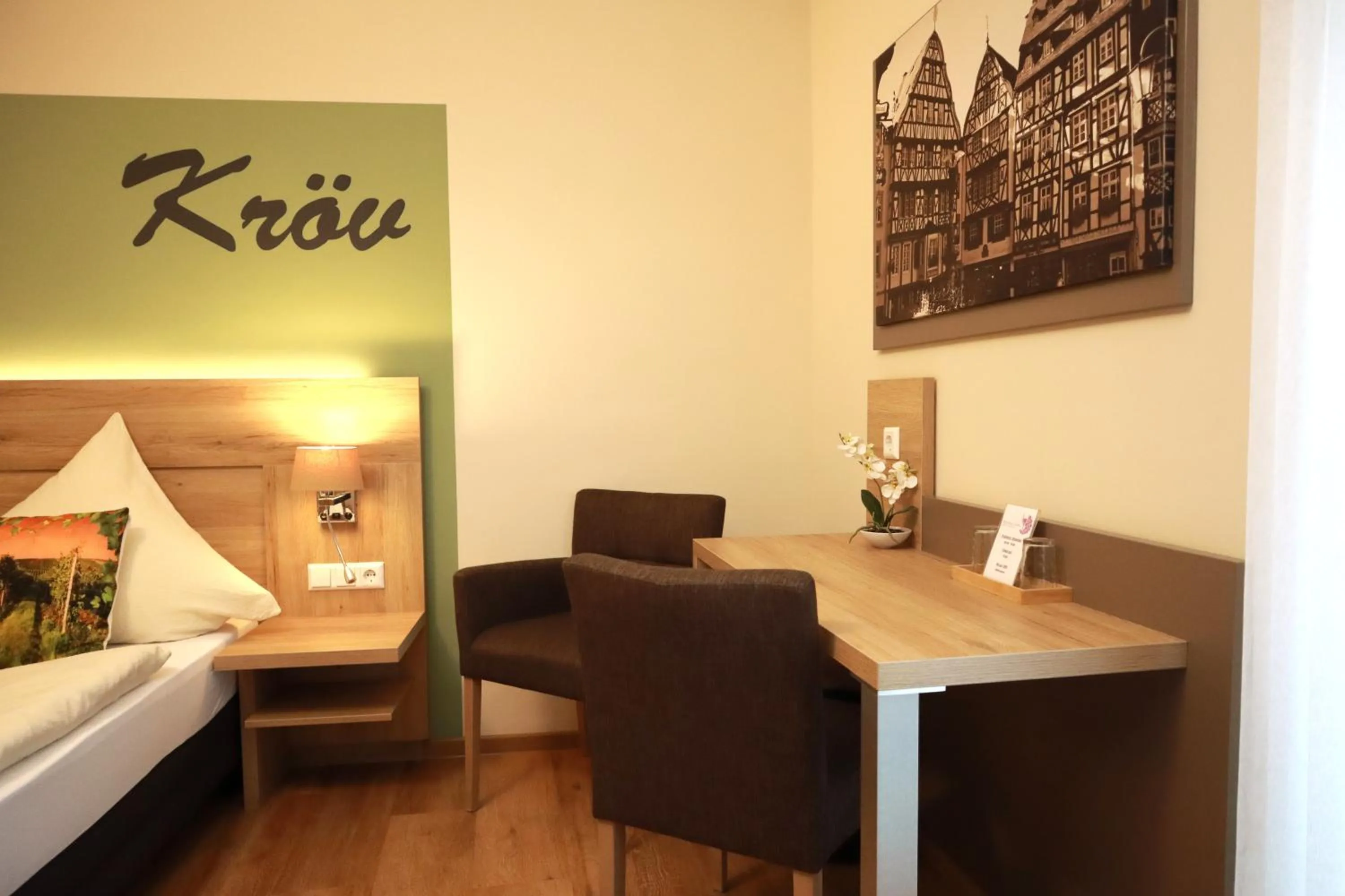 Bed in Weinhaus Gräfen