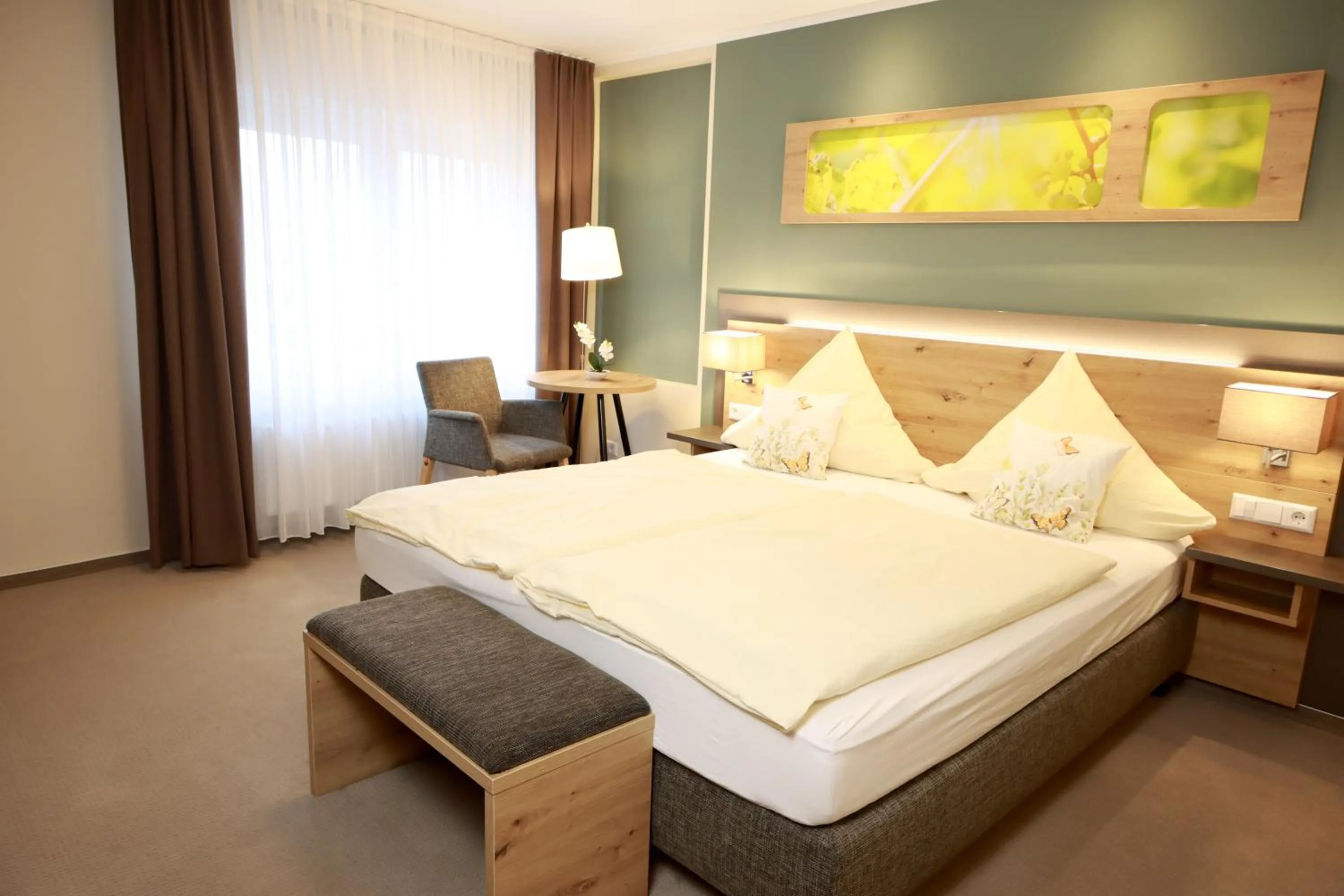 Bed in Weinhaus Gräfen