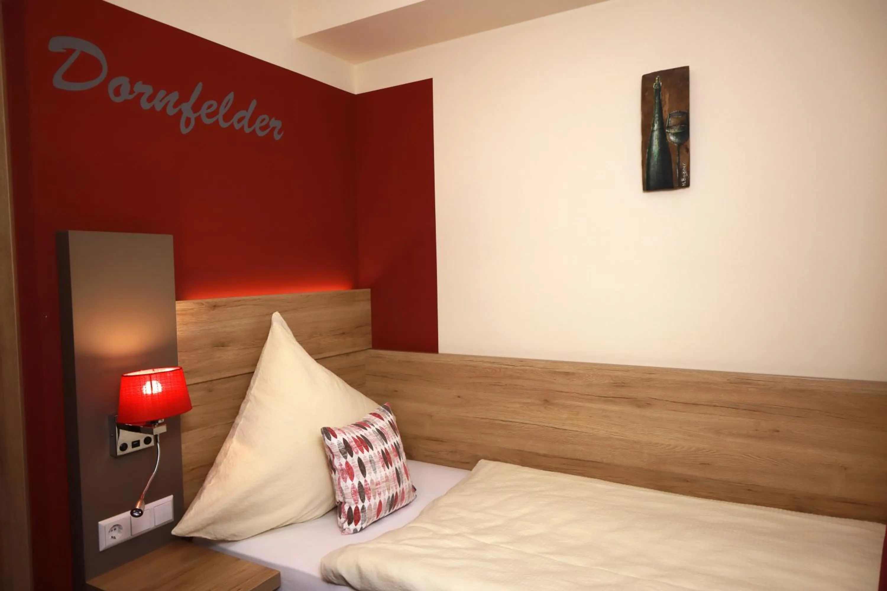 Bed in Weinhaus Gräfen