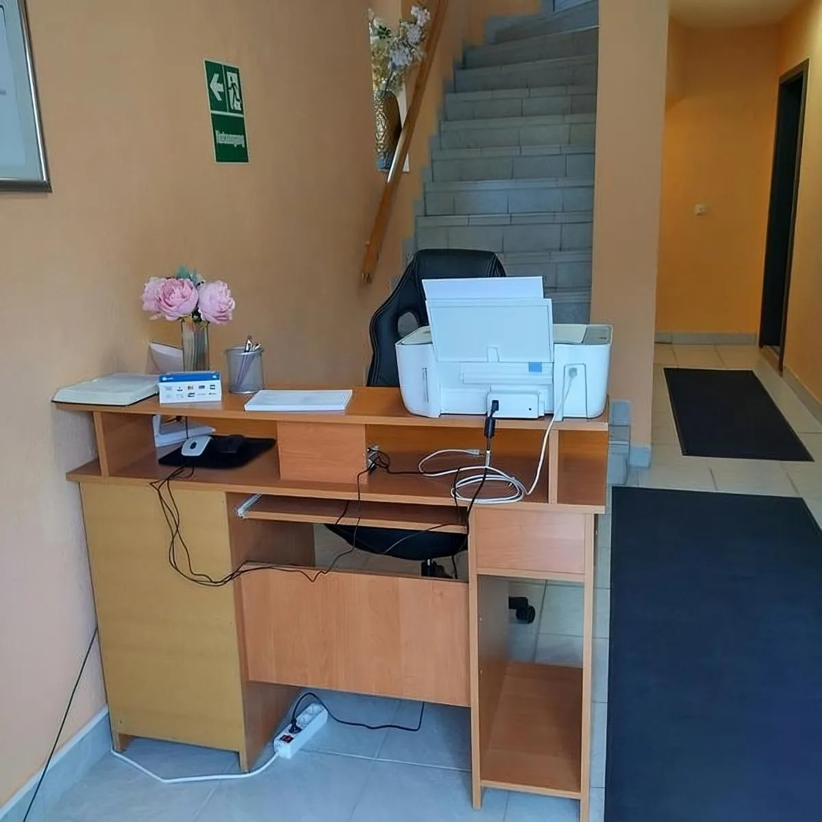 Lobby or reception in Pension Goldenes Vogtland