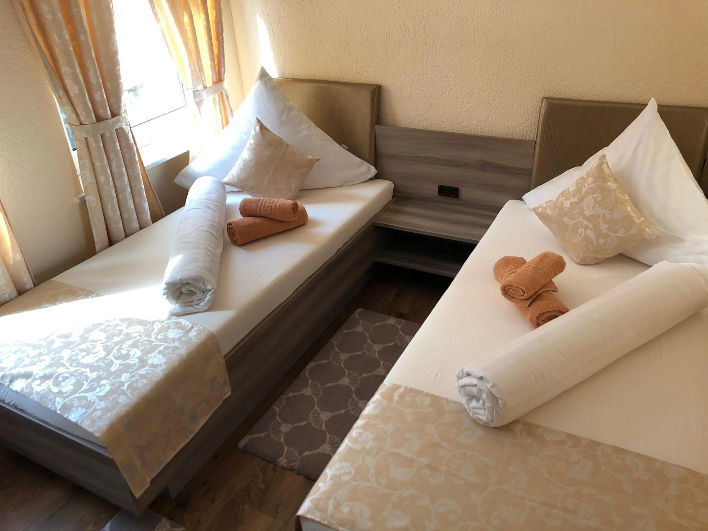 Bed in Pension Goldenes Vogtland