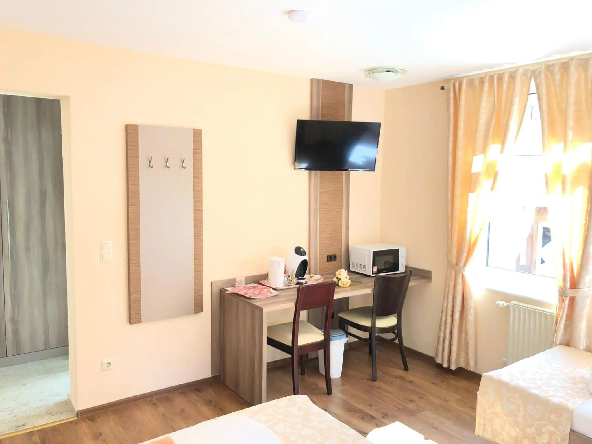 Bed in Pension Goldenes Vogtland