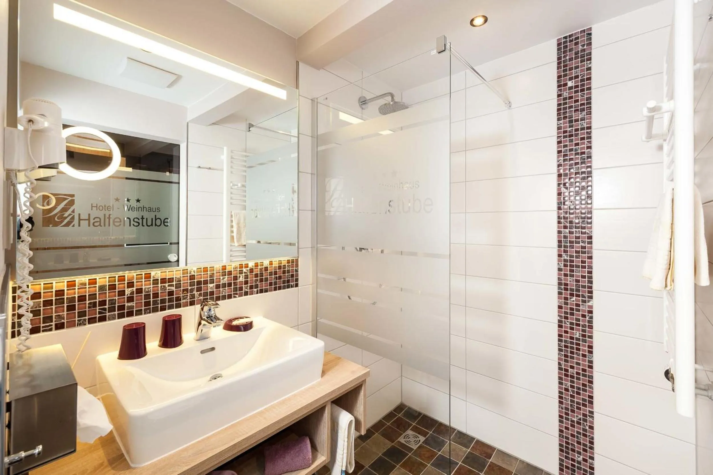 Bathroom in Hotel Halfenstube & Villa Spa 1894